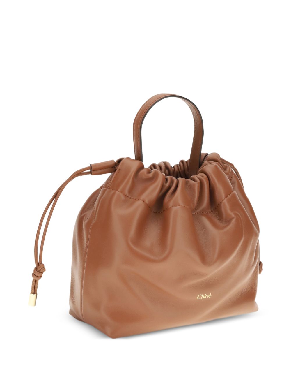 Chloé Chloe Drawstring Leather Bag – 100% LAMB LEATHER - view 7