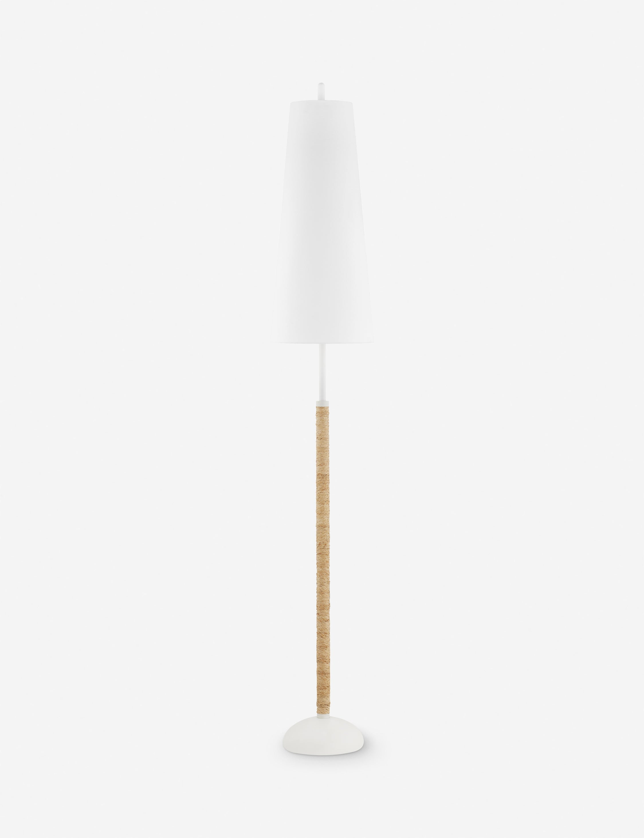 Lulu and Georgia Tomlin Floor Lamp – White and Natural