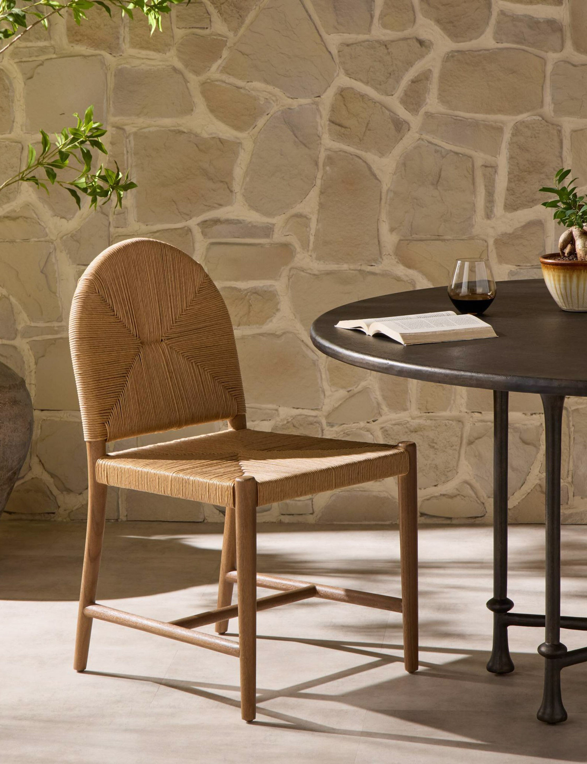 Lulu and Georgia Metcalf Outdoor Dining Chair - view 2
