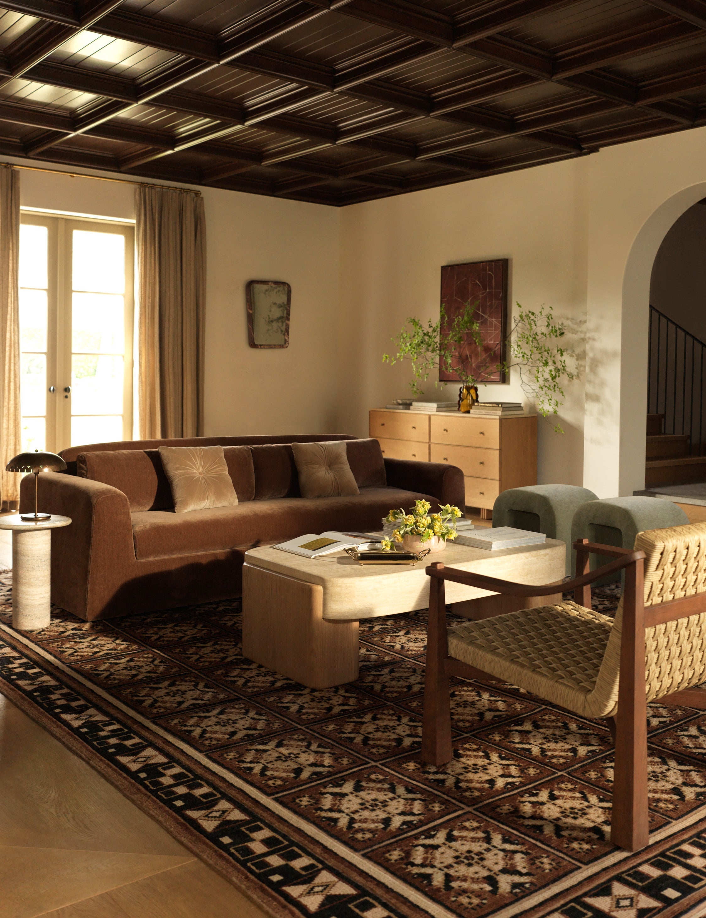 Lulu and Georgia Ovidi Hand-Knotted Wool Rug – Taupe - view 3