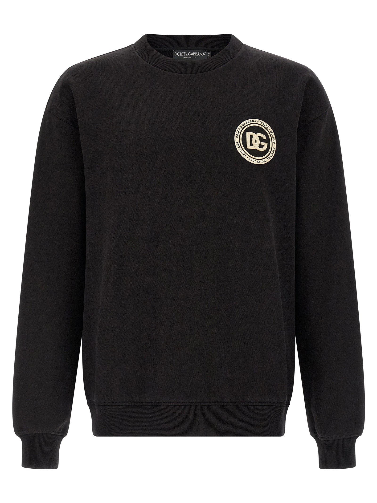 Dolce & Gabbana Dg Patch Sweatshirt – 100% cotton