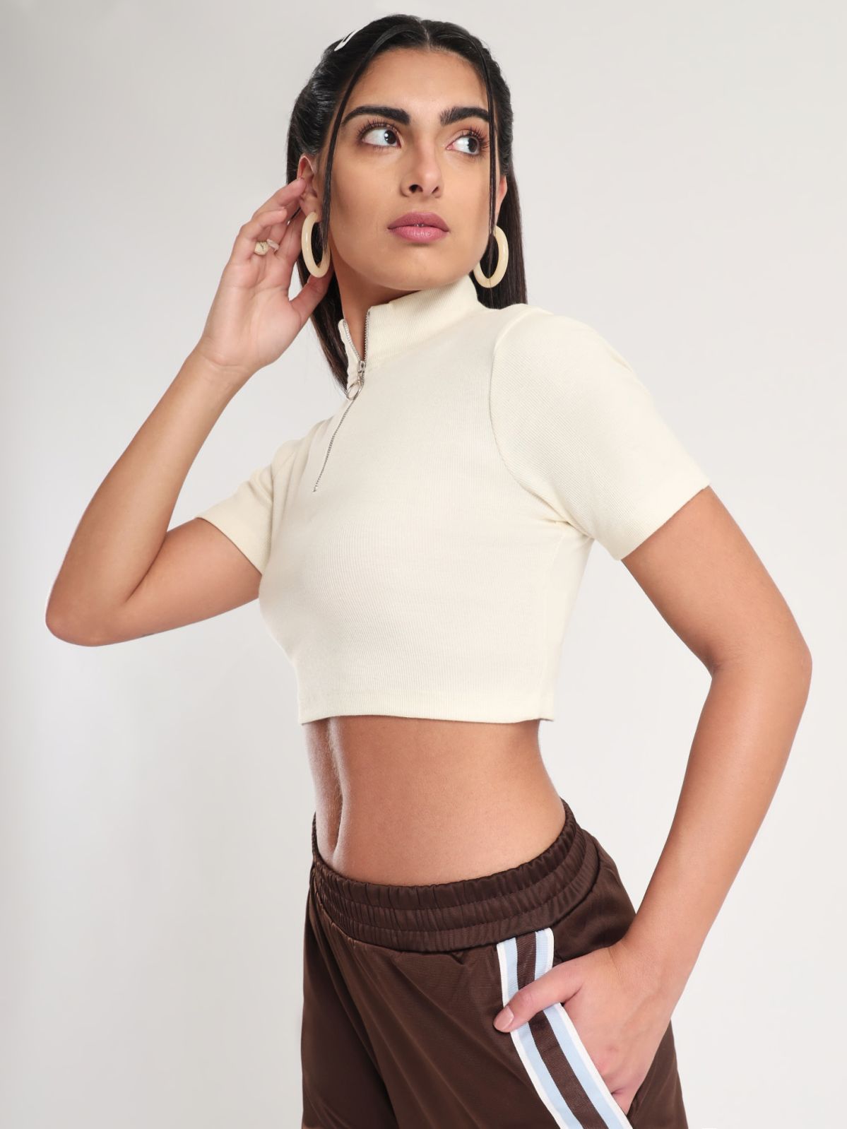 MDS Magnolia Rib-Knit Top – Women's, Off White
