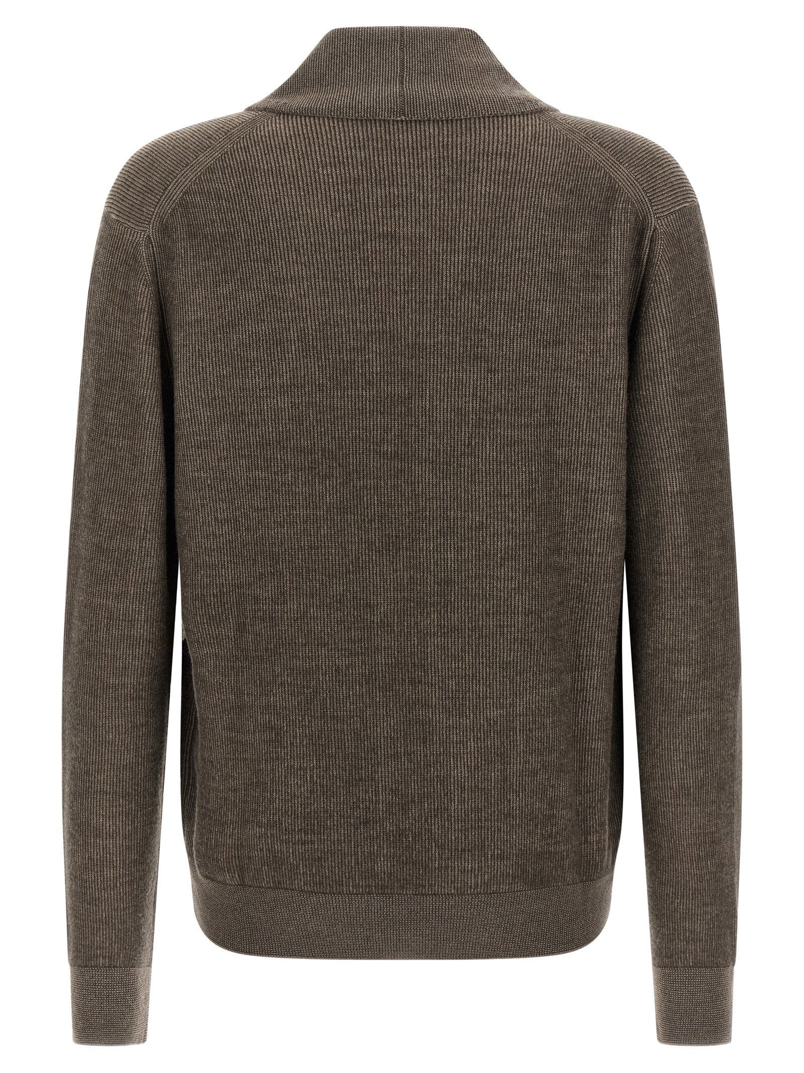Brioni Shawl Neck Cardigan – 66% cachemire 34% wool - view 2