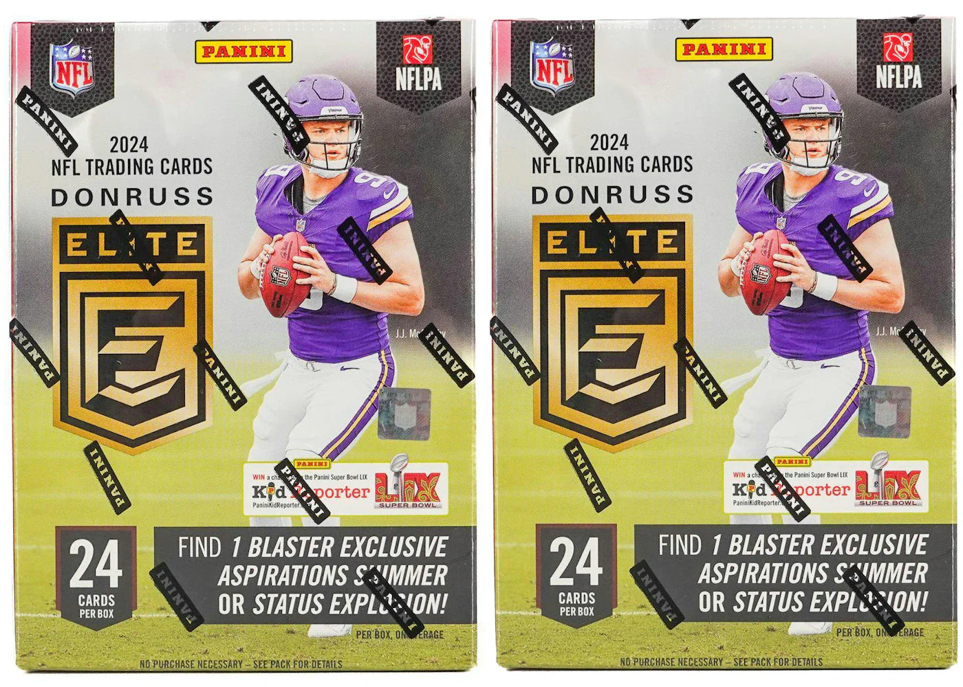 2024 Panini Donruss Elite Football Blaster Box 2x Lot