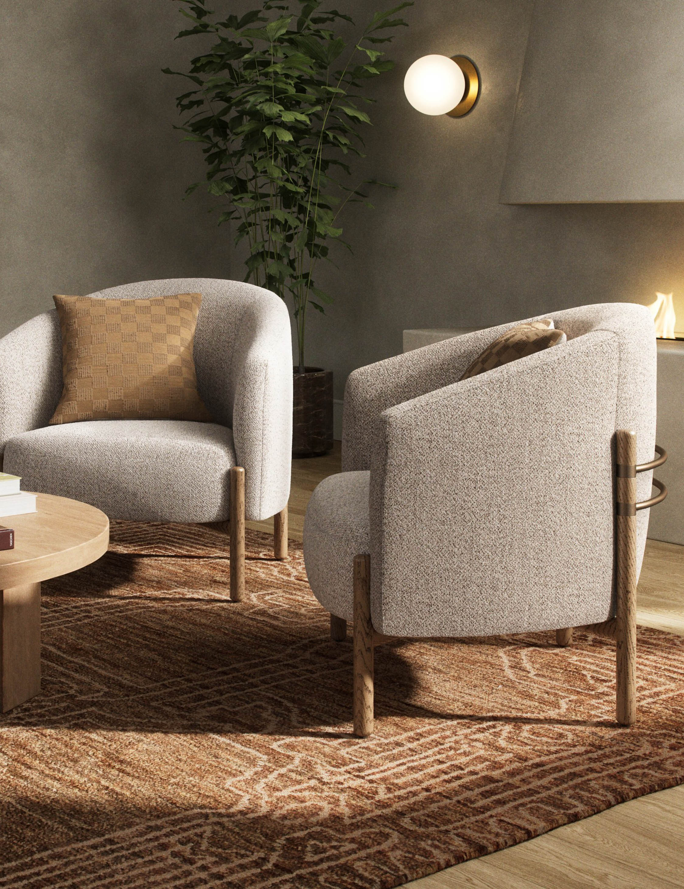 Lulu and Georgia Isak Accent Chair - view 3