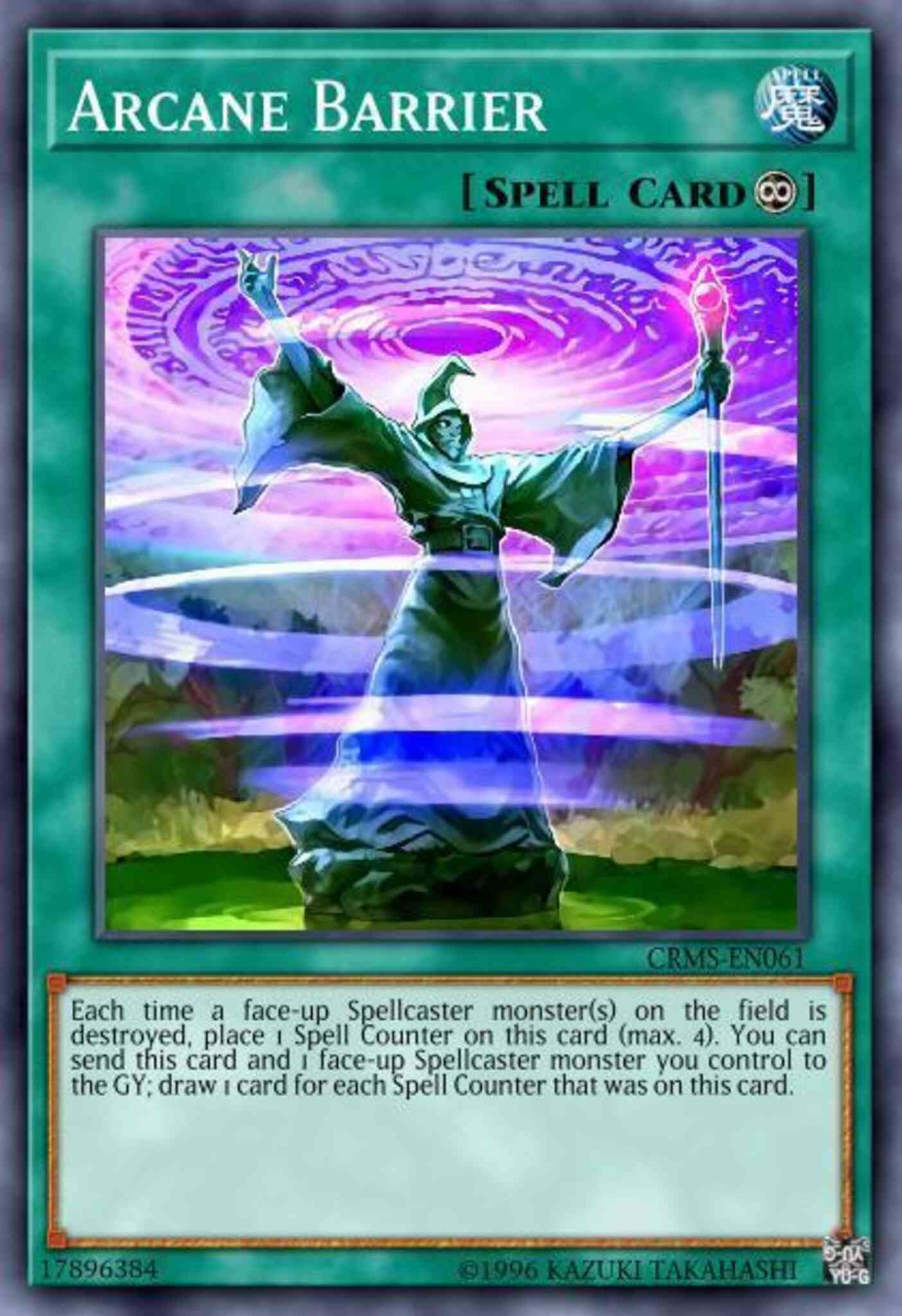 Yu-Gi-Oh! Arcane Barrier - SR08-EN026 - Common - 1st Edition