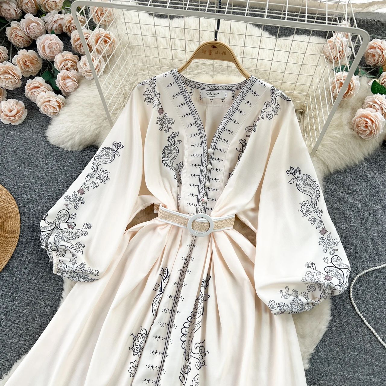 Alamode By Akanksha Ebanee Vintage Maxi Dress - view 2