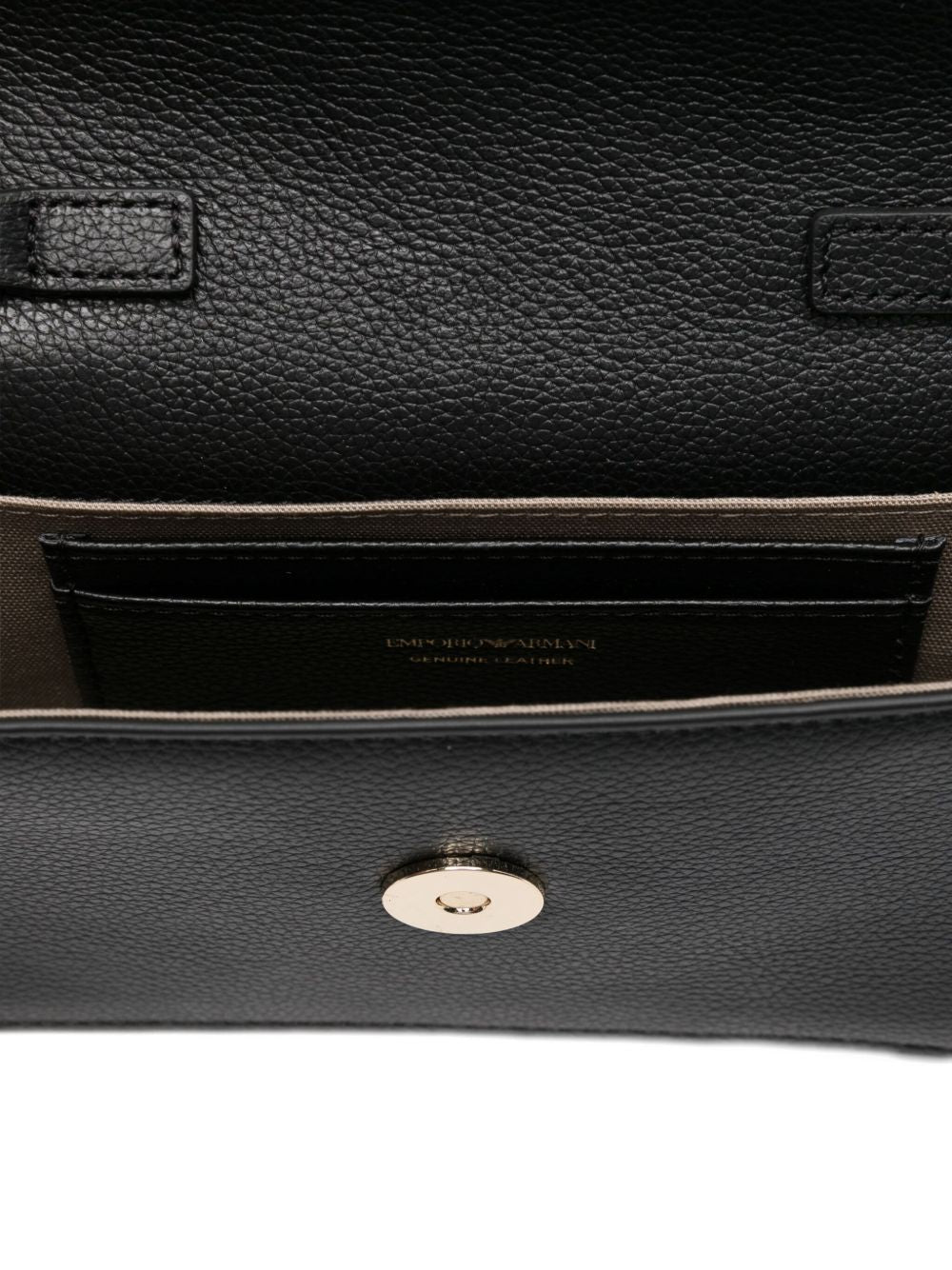 Emporio Armani Mini Bag In Tumbled Leather – 100% Bovine Leather - view 2