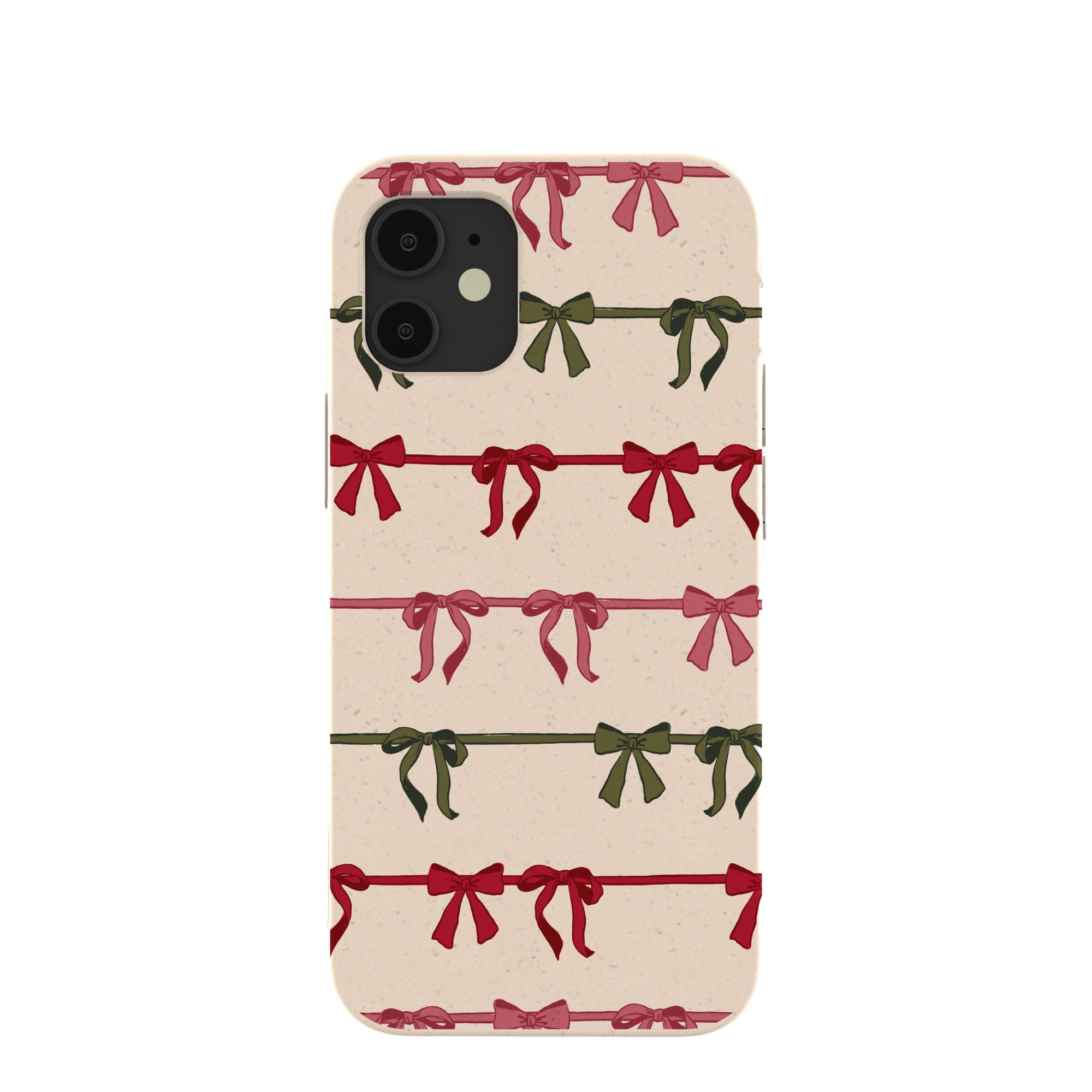 Pela Case Seashell Holiday Bows iPhone 12 Mini Case
