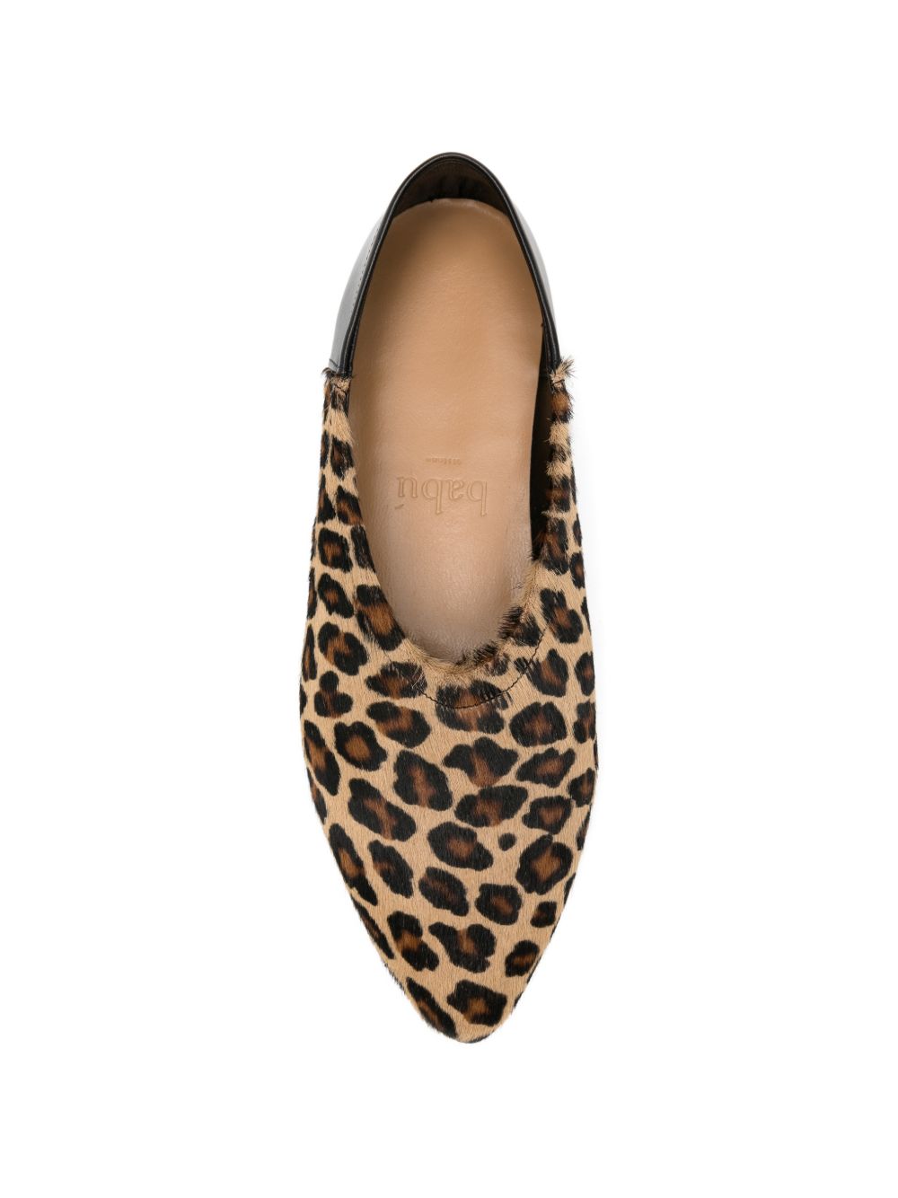 Babu' Milano Leopard ballet flats – Outer: CALFSKIN 100% - view 4