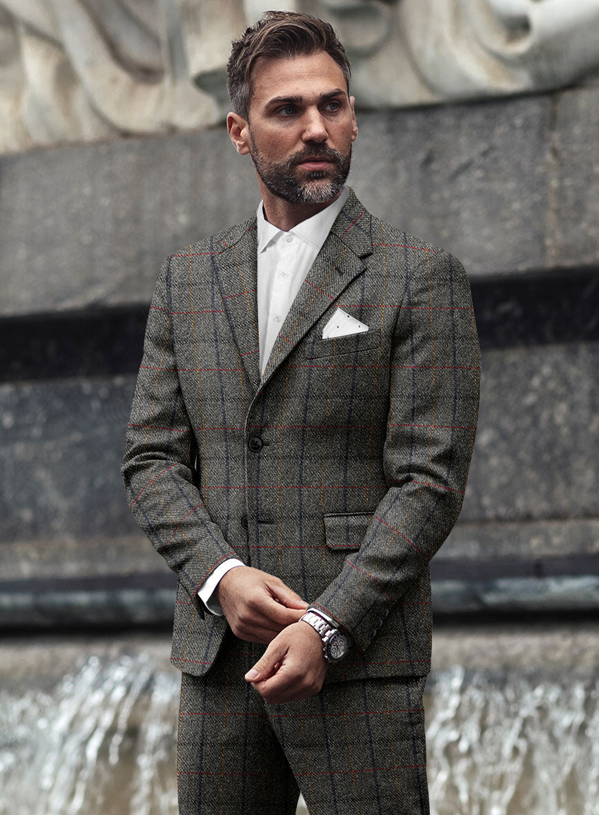 StudioSuits Harris Tweed Stormcrest Gray Jacket - view 2