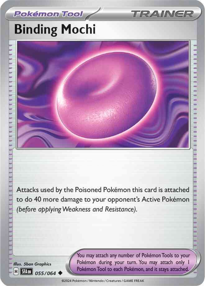 Uncommon sv065-055 non-holo – Pokémon Binding Mochi - 055/064 - Uncommon [sv065-055] [Non-Holo]