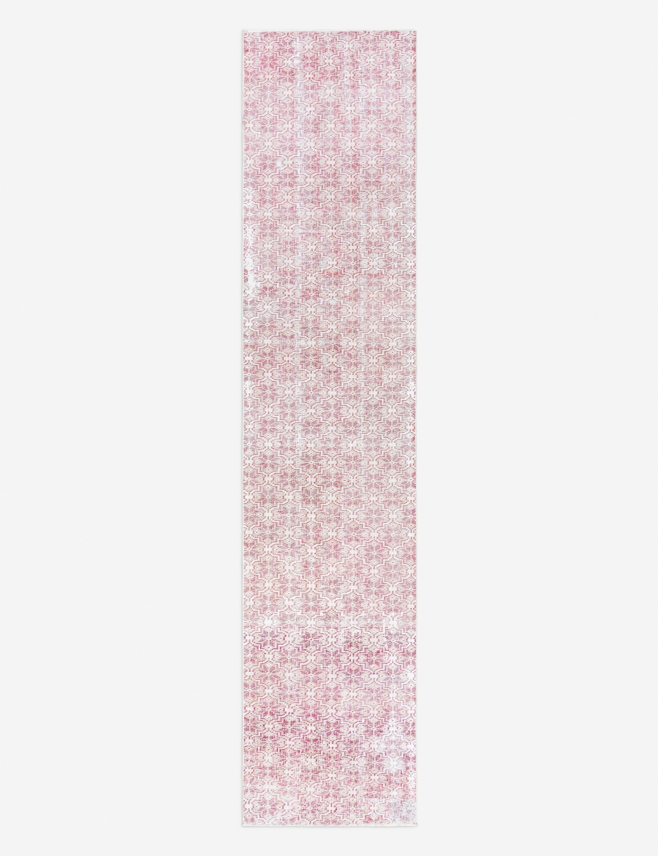 Lulu and Georgia Vintage Turkish Hand-Knotted Wool Runner Rug No. 276, 2' 4" x 11'