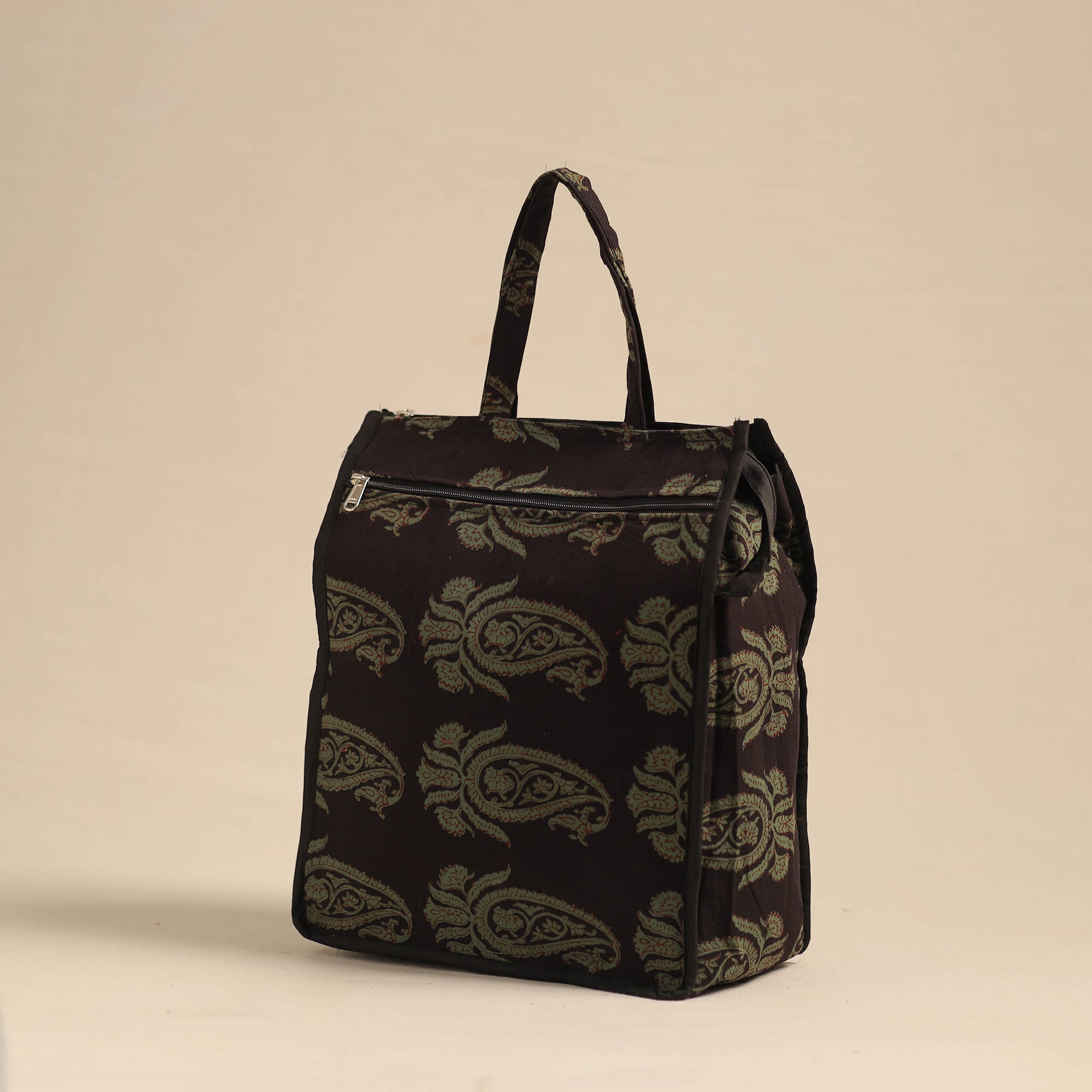 NOORI BAZAR Brown - Eco-Friendly Handmade Cotton Handbag for Women 21 - view 2