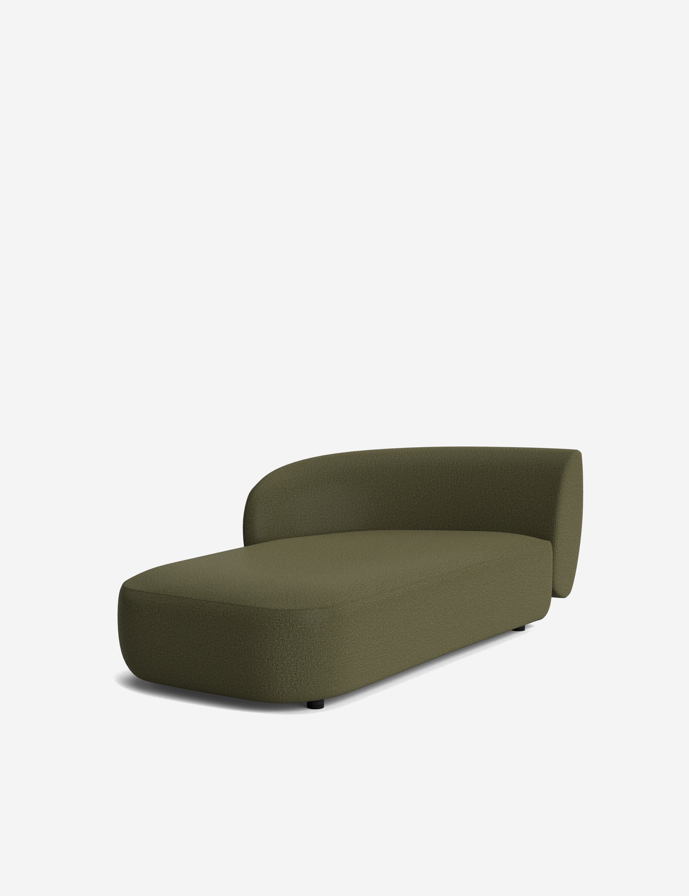 Lulu and Georgia Claret Modular Left Chaise - view 57