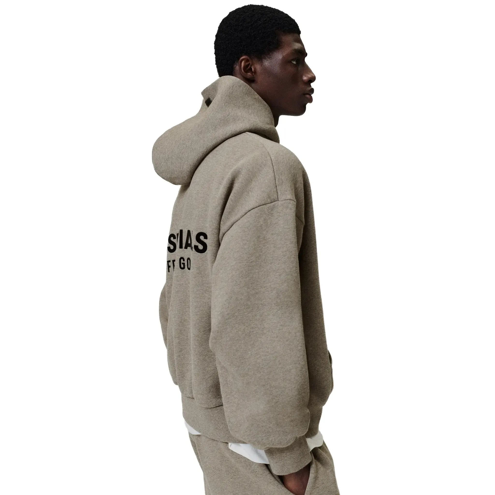 Fear Of God Essentials Classic Fleece Homestead Heather Hoodie (SS25) - view 5