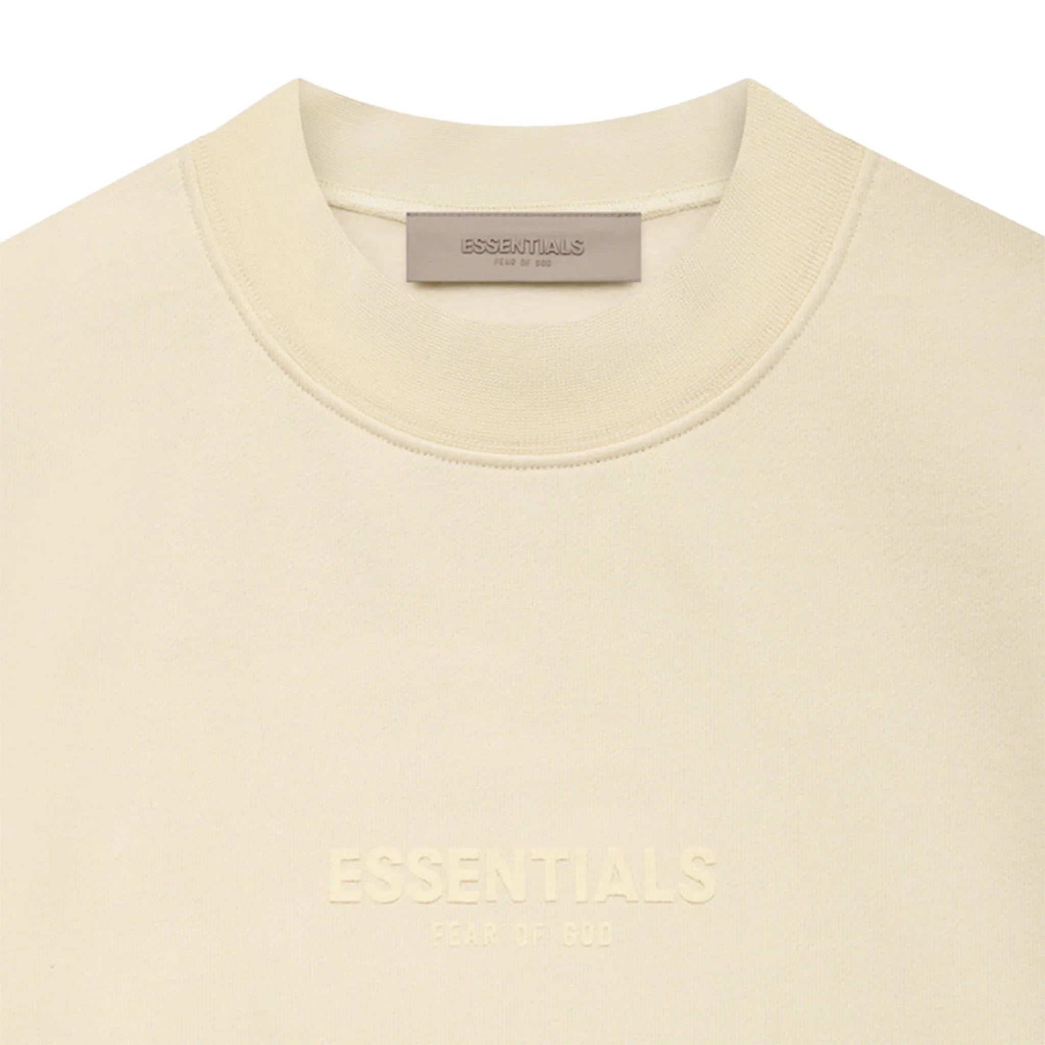 Fear Of God Essentials Relaxed Egg Shell Crewneck (FW22) - view 6