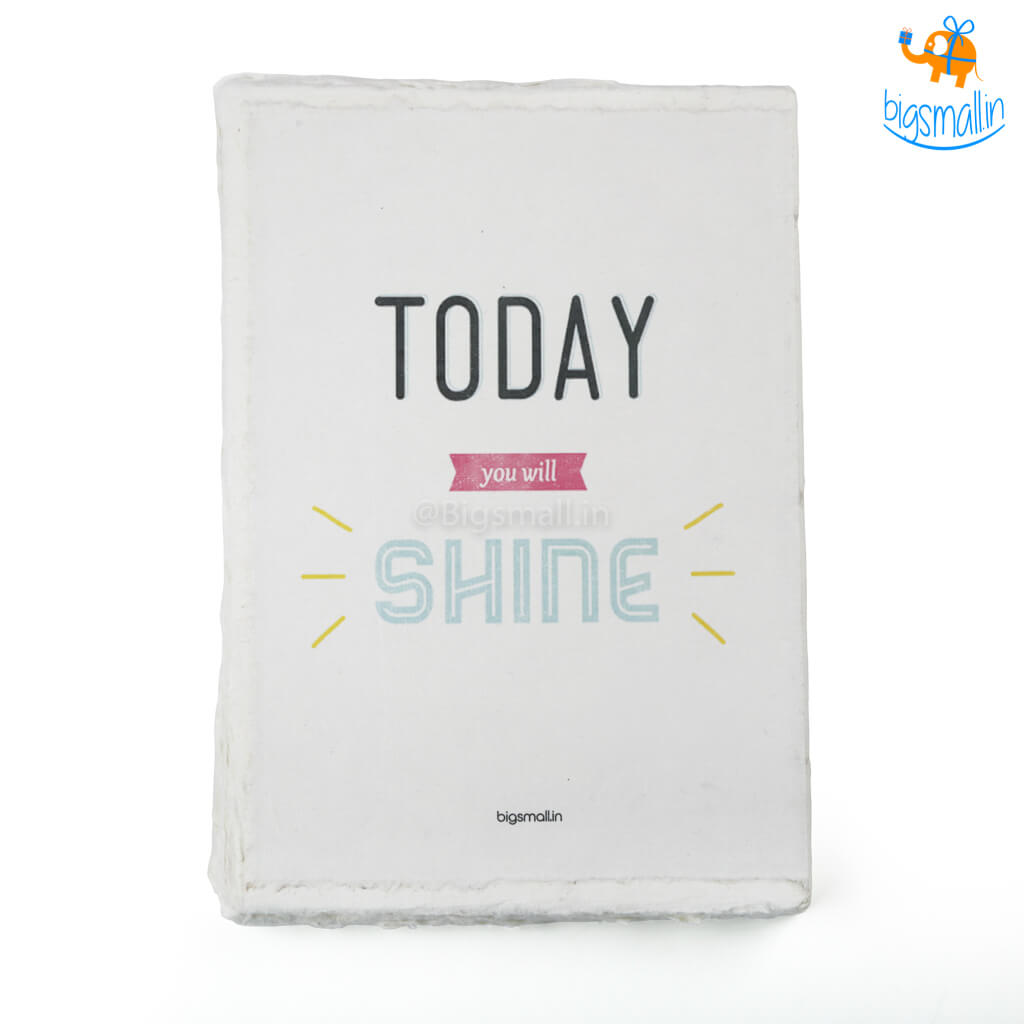 Ascetic Today You Will Shine Journal - view 7