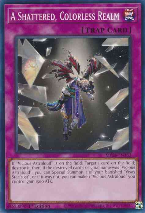 Shattered colorless realm – Yu-Gi-Oh! A Shattered, Colorless Realm - MP24-EN353 - Common - 1st Edition