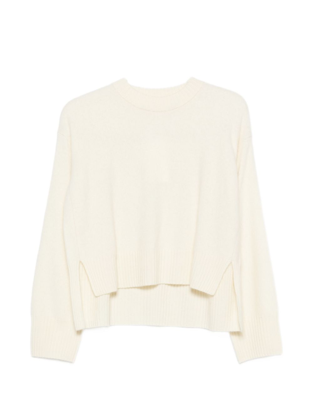 CT PLAGE Sweaters WHITE – 100% Wool