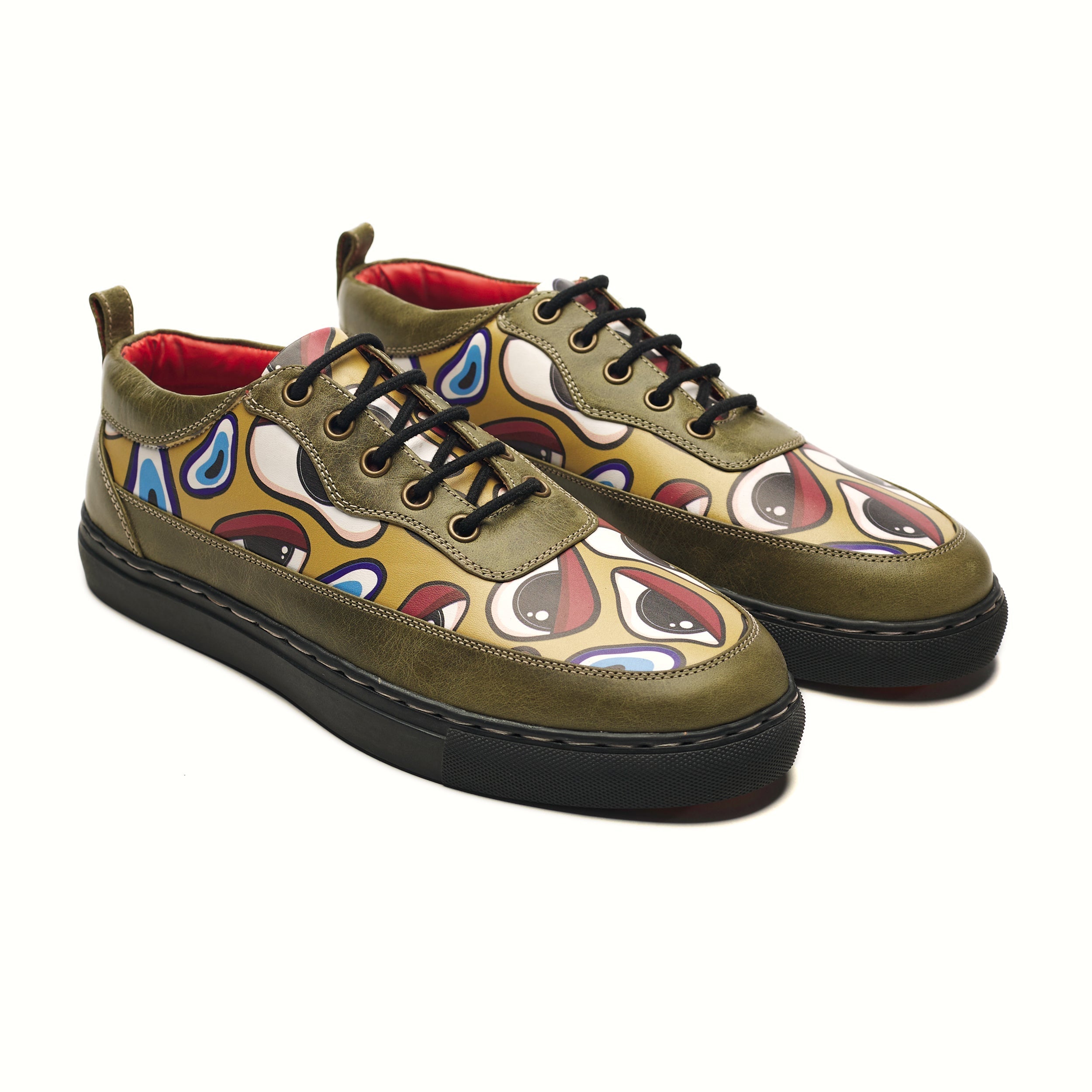 Women mustard – Banjaaran India ‘Nazar’ Sneake_r for Women – Mustard (discontinued)