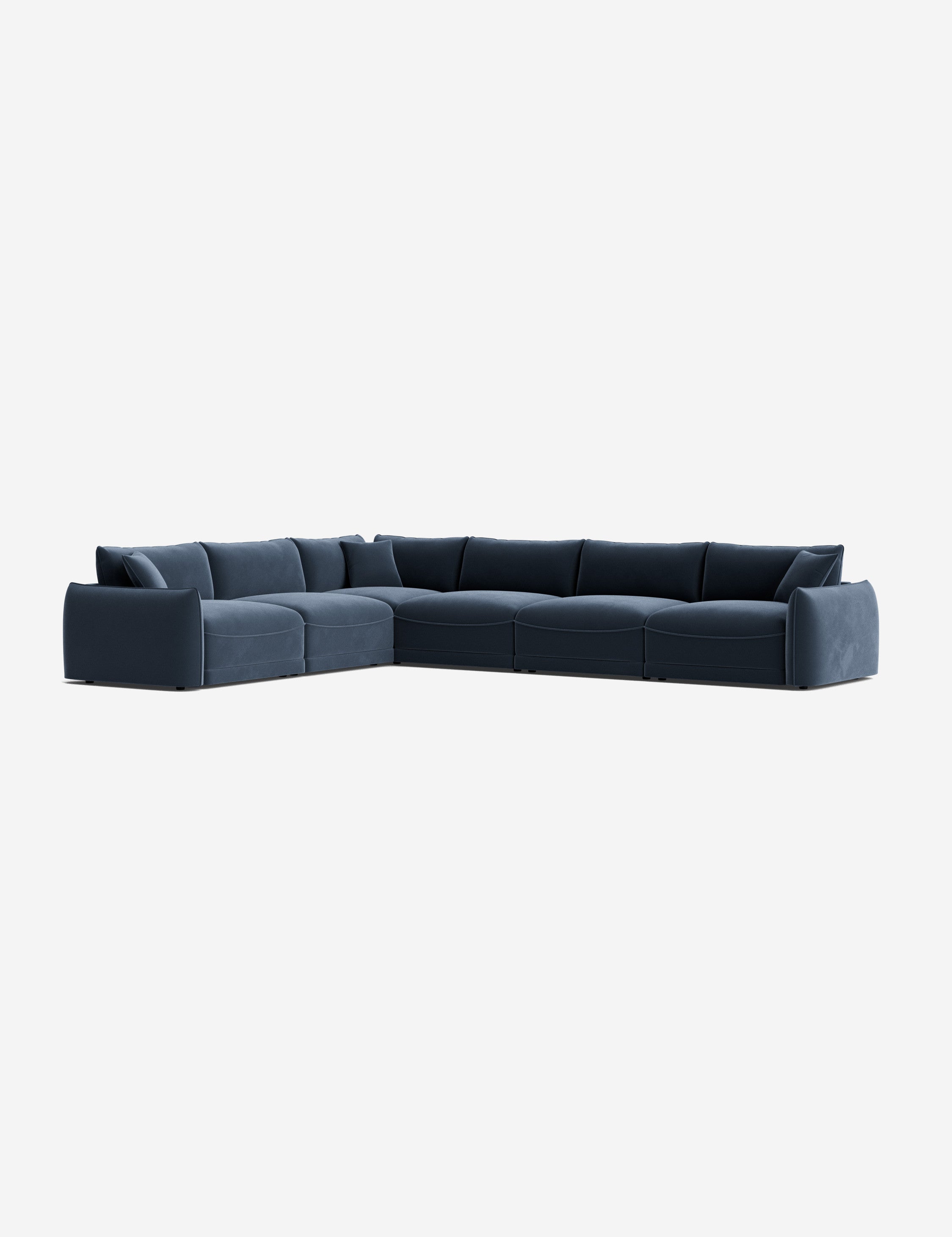 Lulu and Georgia Balmer Modular Corner Sectional Sofa - view 14