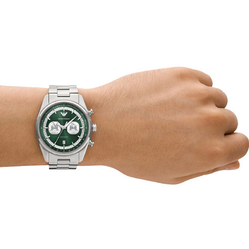 Emporio Armani Racer Green Dial Men 42mm AR11637 - view 2