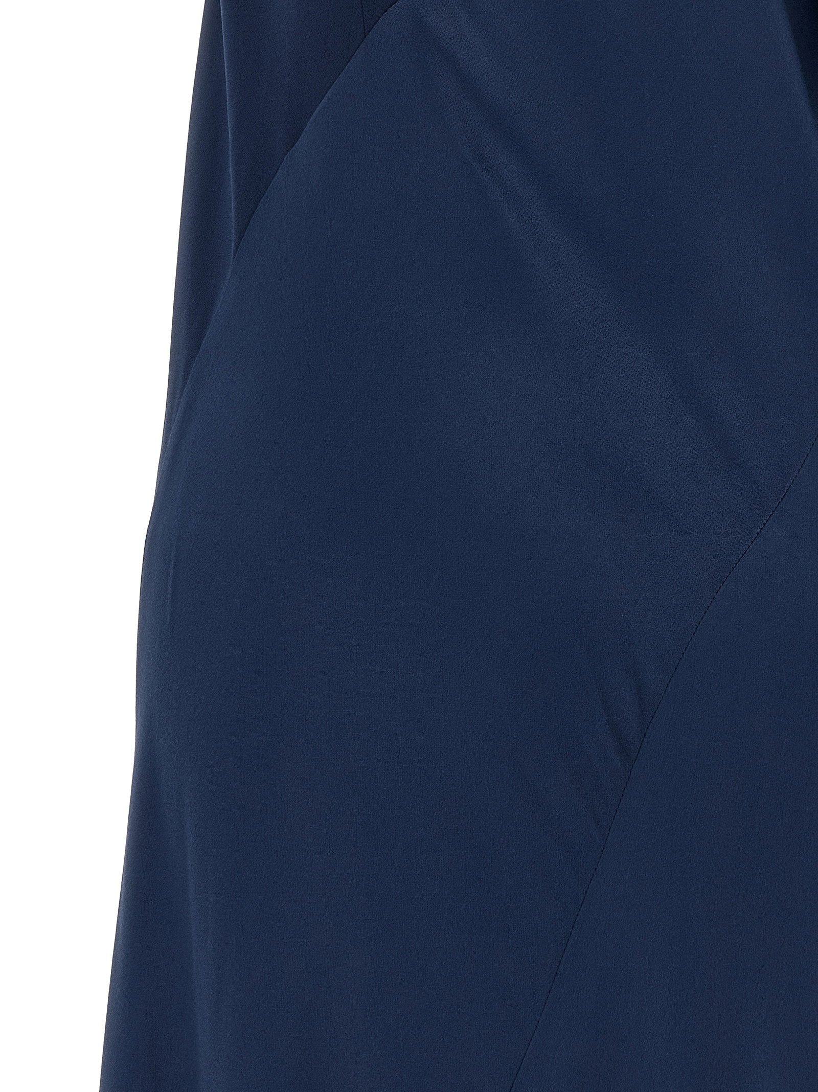 Alberta Ferretti Draped Asymmetrical Dress – 100% viscose - view 4