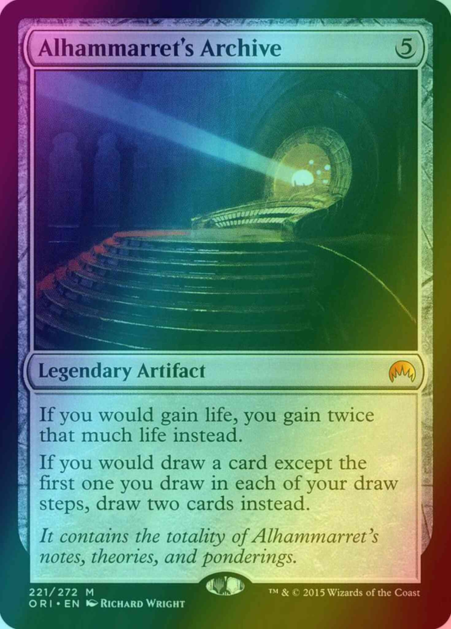 Archive 221 magic – Alhammarret's Archive [221] [Magic Origins] [Foil]