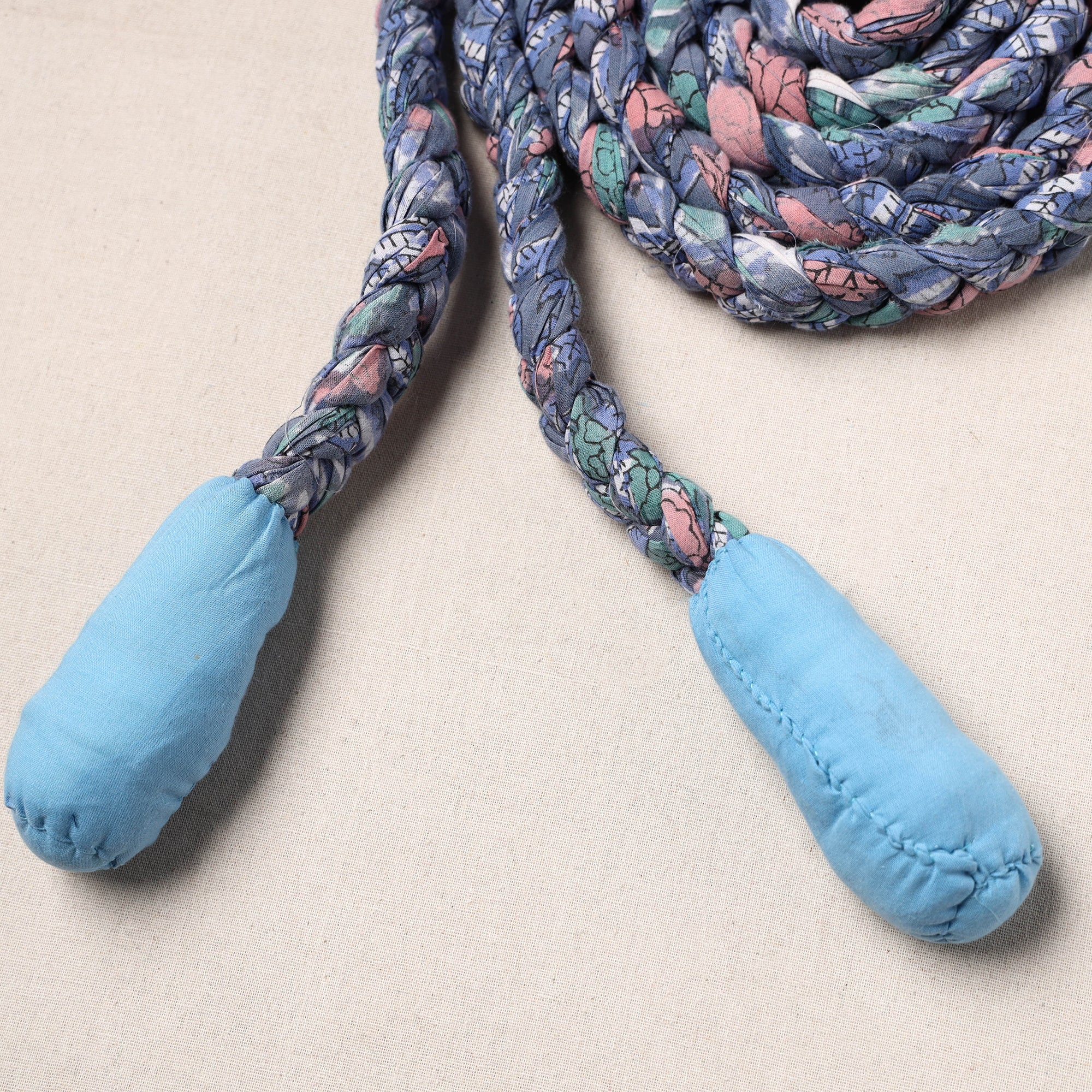 NOORI BAZAR Handmade Upcycled Fabric Skipping Rope 20 - view 3