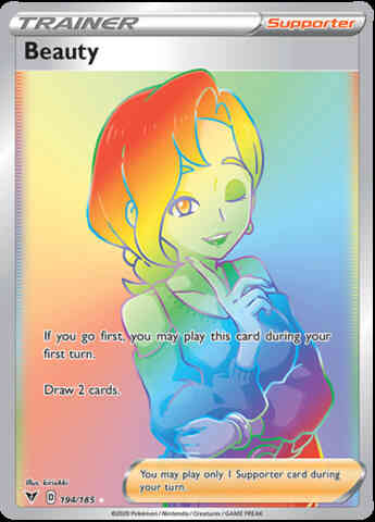 Rare rainbow swsh4-194 – Pokémon Beauty - 194/185 - Rare Rainbow [swsh4-194] [Secret]
