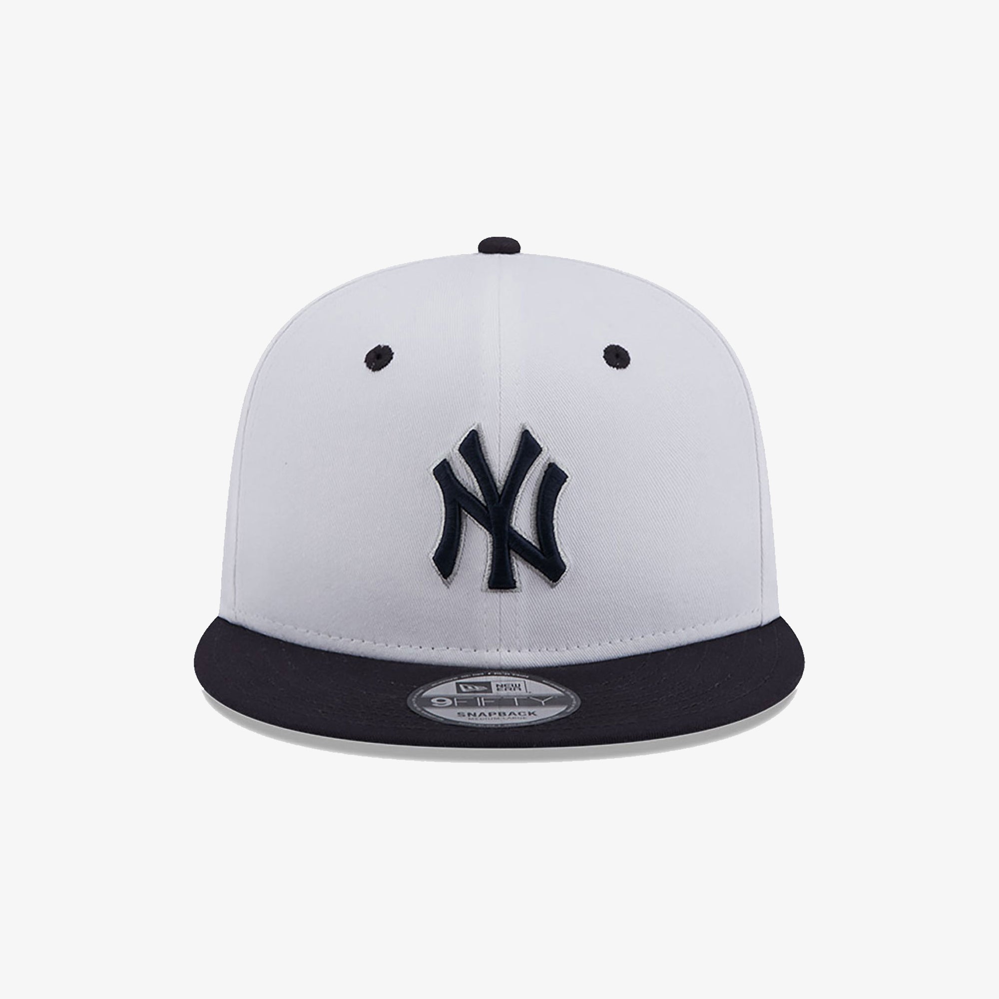 New Era | NEW YORK YANKEES WHITE CROWN PATCH WHITE 9FIFTY SNAPBACK CAP { WHITE - view 2