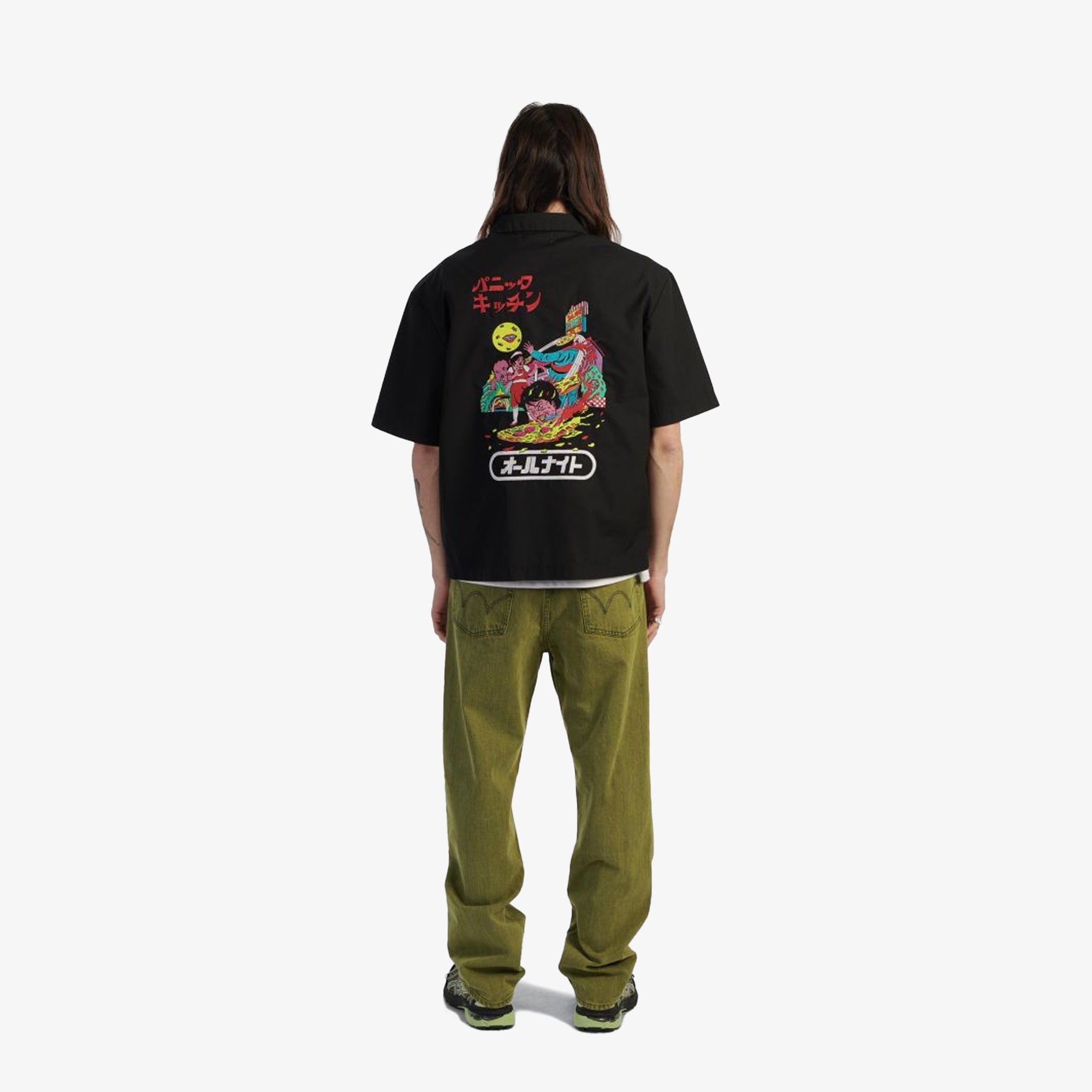 Edwin | Kouichi Matsuda Shirt Ss { Black - view 8