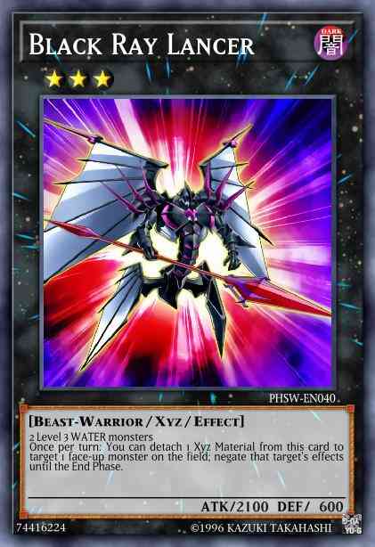 Yu-Gi-Oh! Black Ray Lancer - SP13-EN029 - Starfoil Rare - 1st Edition