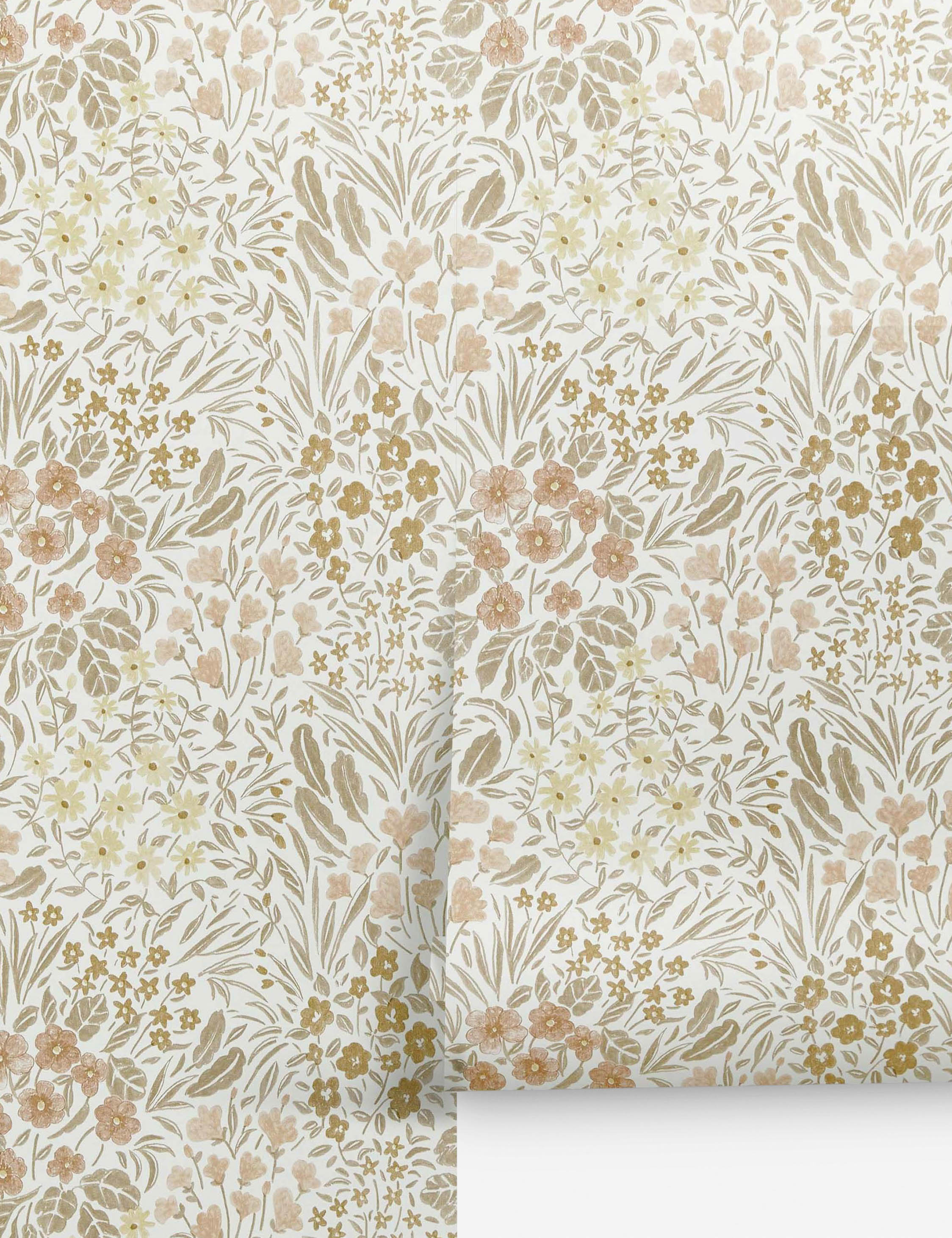 Lulu and Georgia Floral Field Wallpaper by Rylee + Cru - view 2