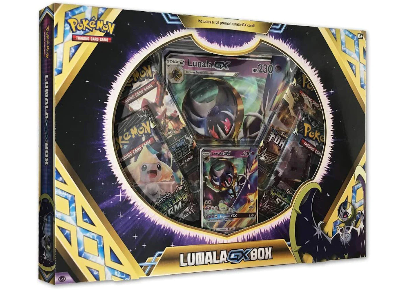 Pokémon 2018 Pokemon TCG Lunala GX Box