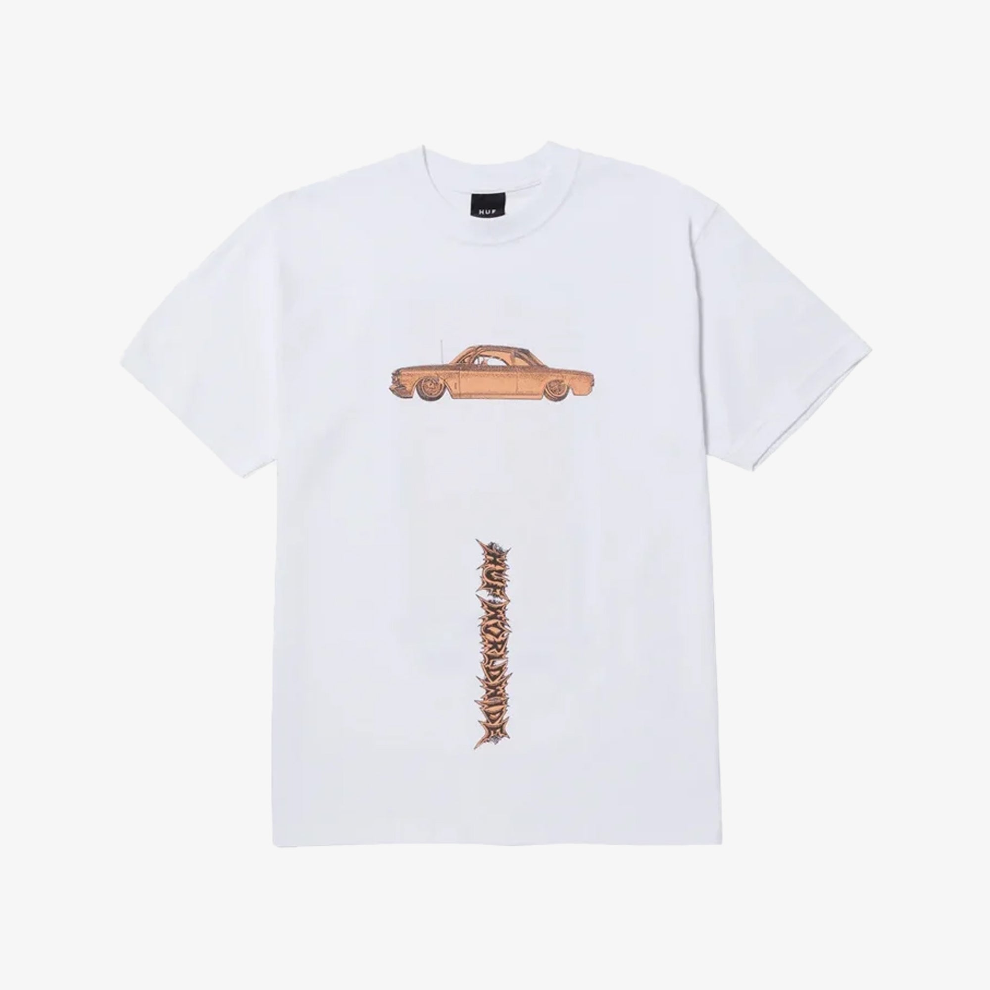 Huf | Car Club T-shirt { White