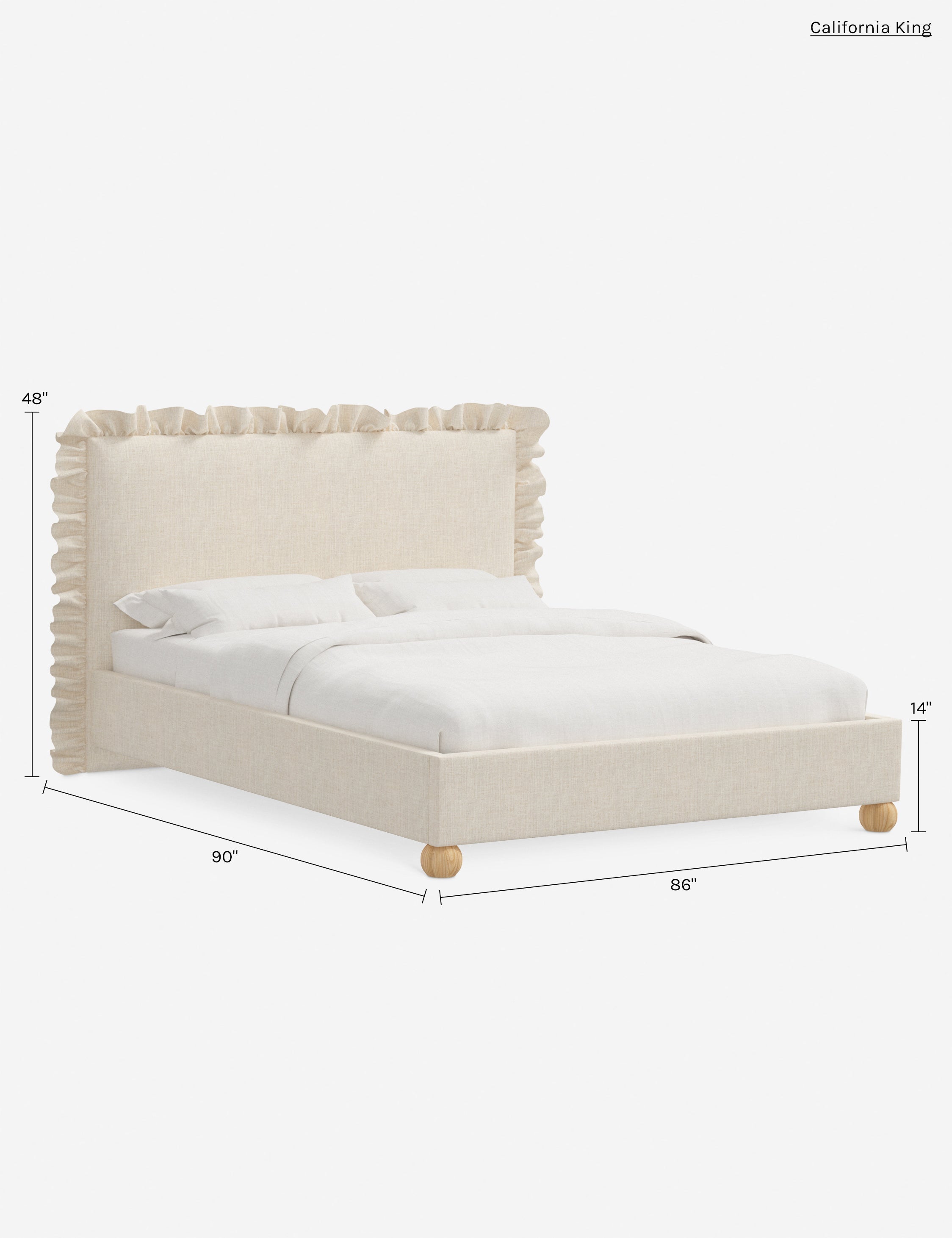 Lulu and Georgia McPherson Platform Bed - view 121