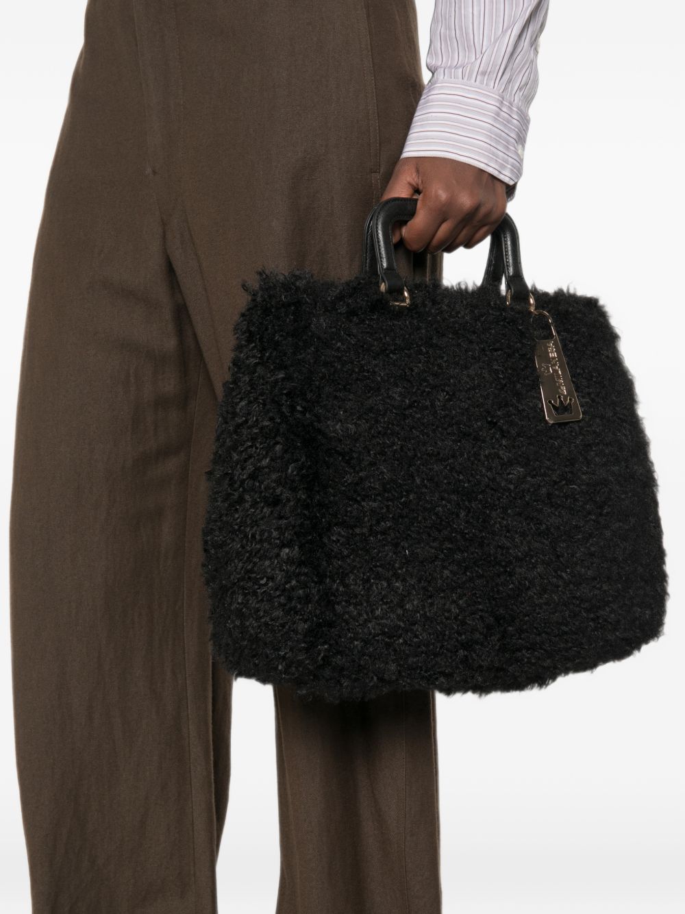 La Milanesa Amal Faux-Fur Bag – POLYESTER 100% - view 2