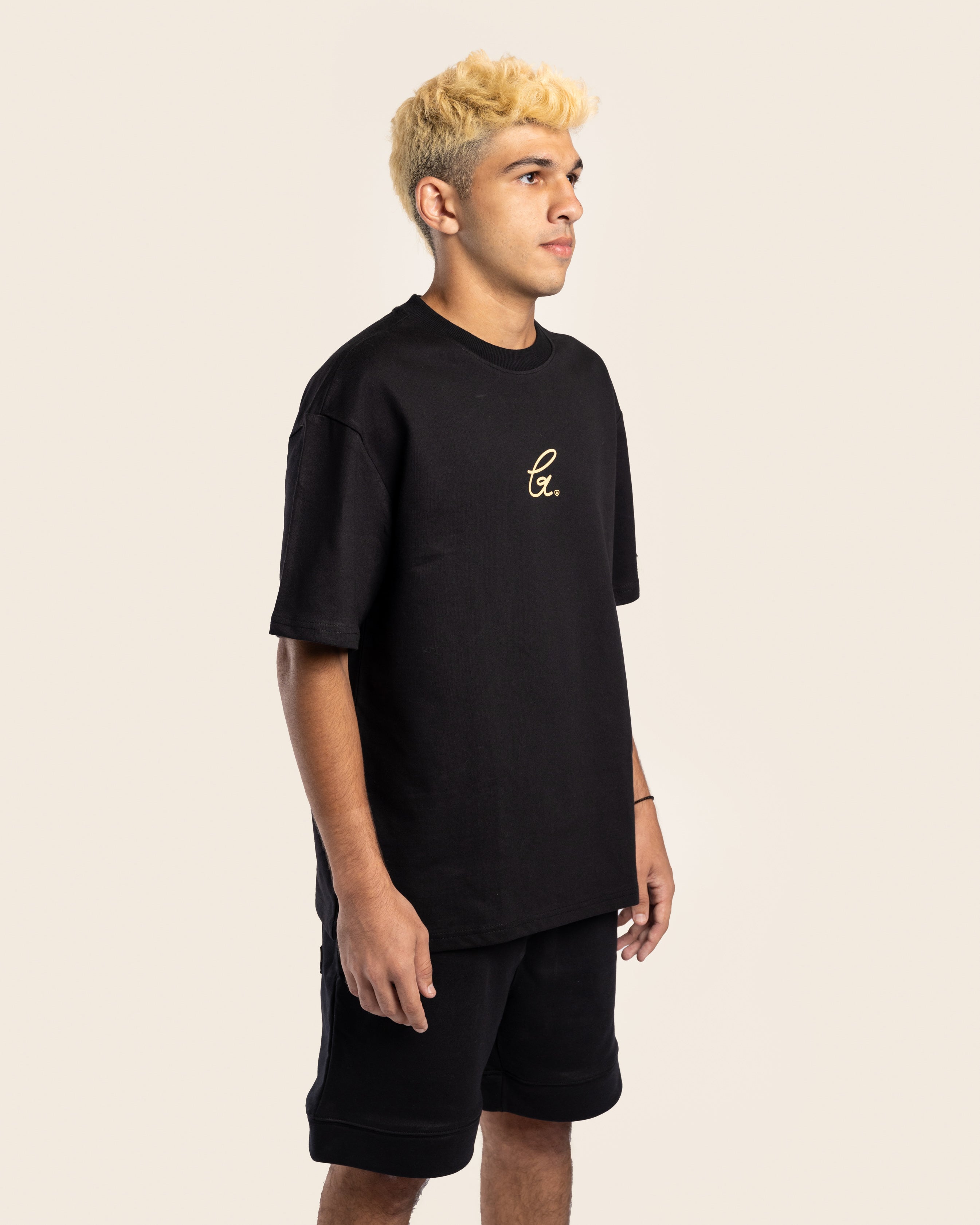 MNST GEAR Fragile Tee 'grief' – Black - view 2