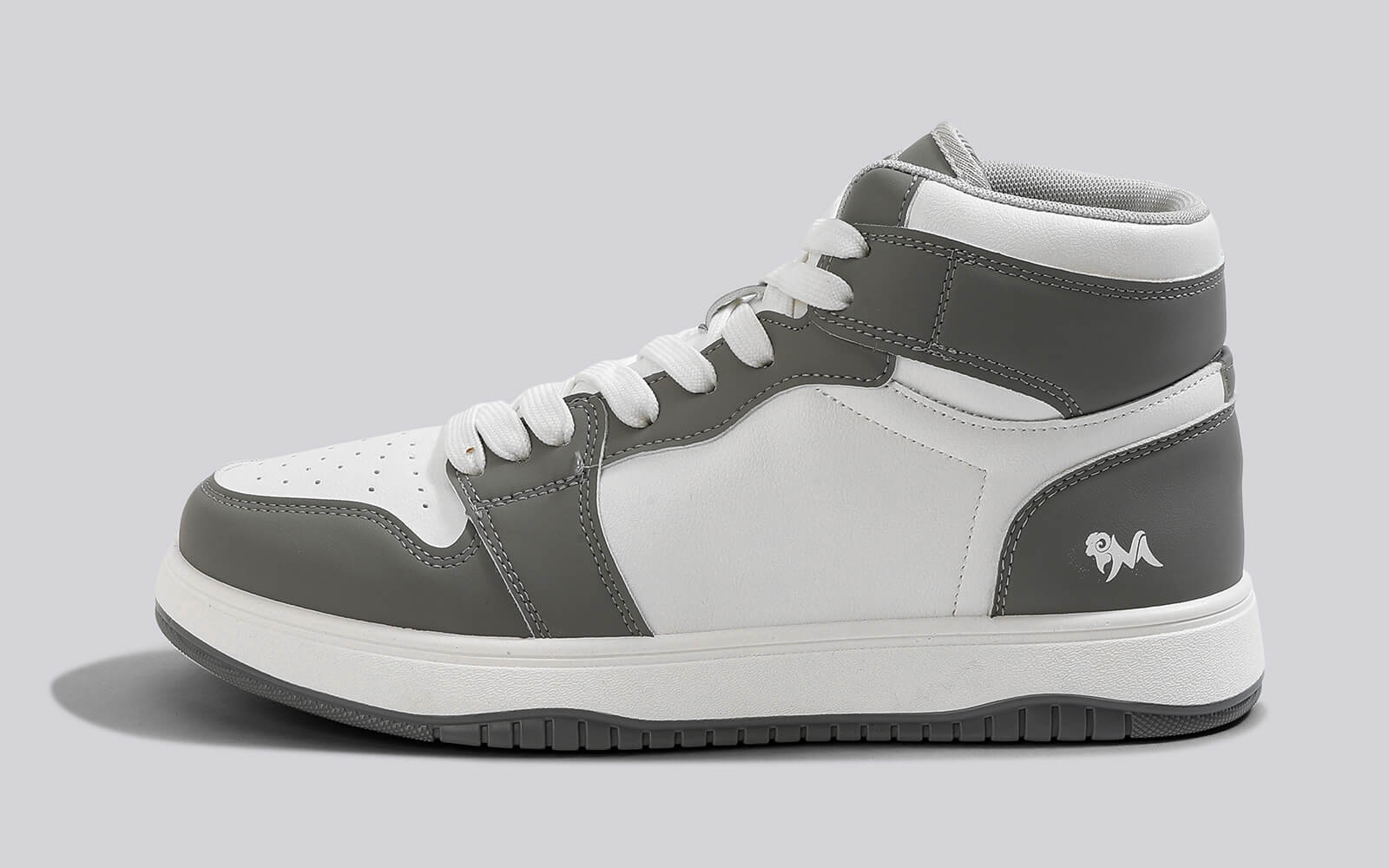 High top grey-white – Neeman's Character High Top : Grey-White
