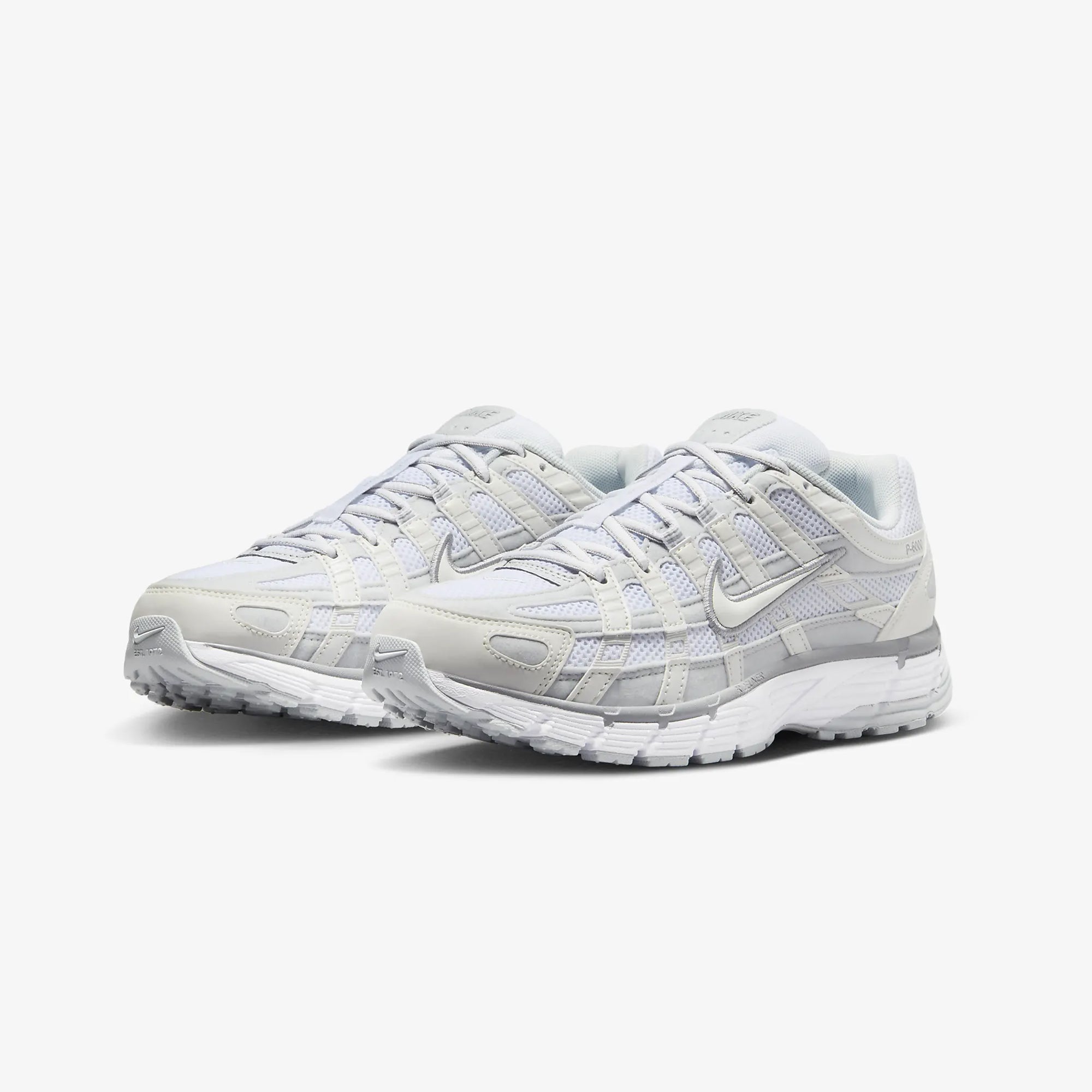 Nike | P-6000 { MTLC SUMMIT WHT/WHITE-PURE PLATINUM - view 2