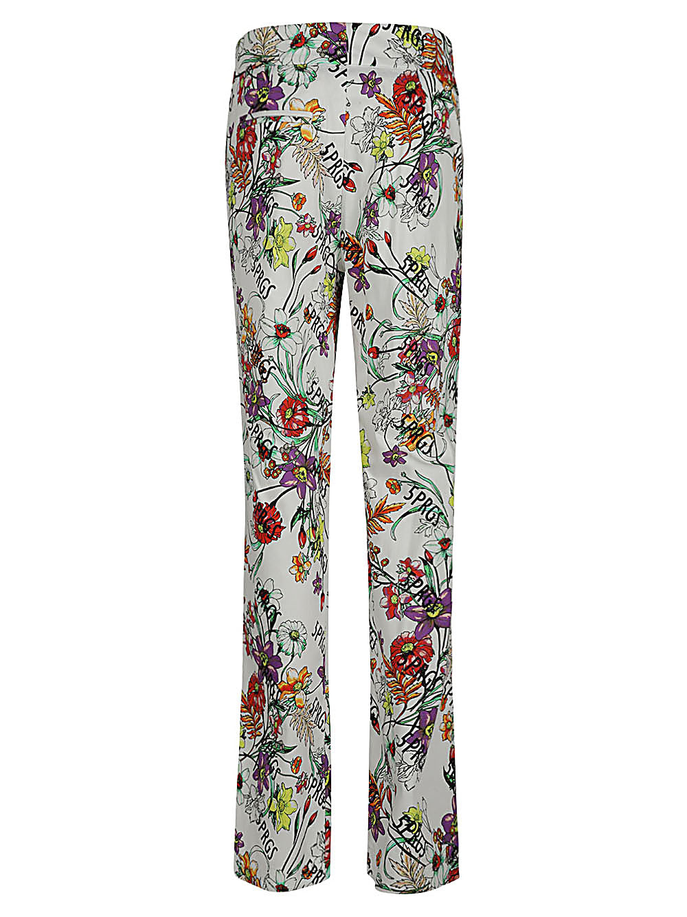 5Progress Printed cotton trousers - view 2