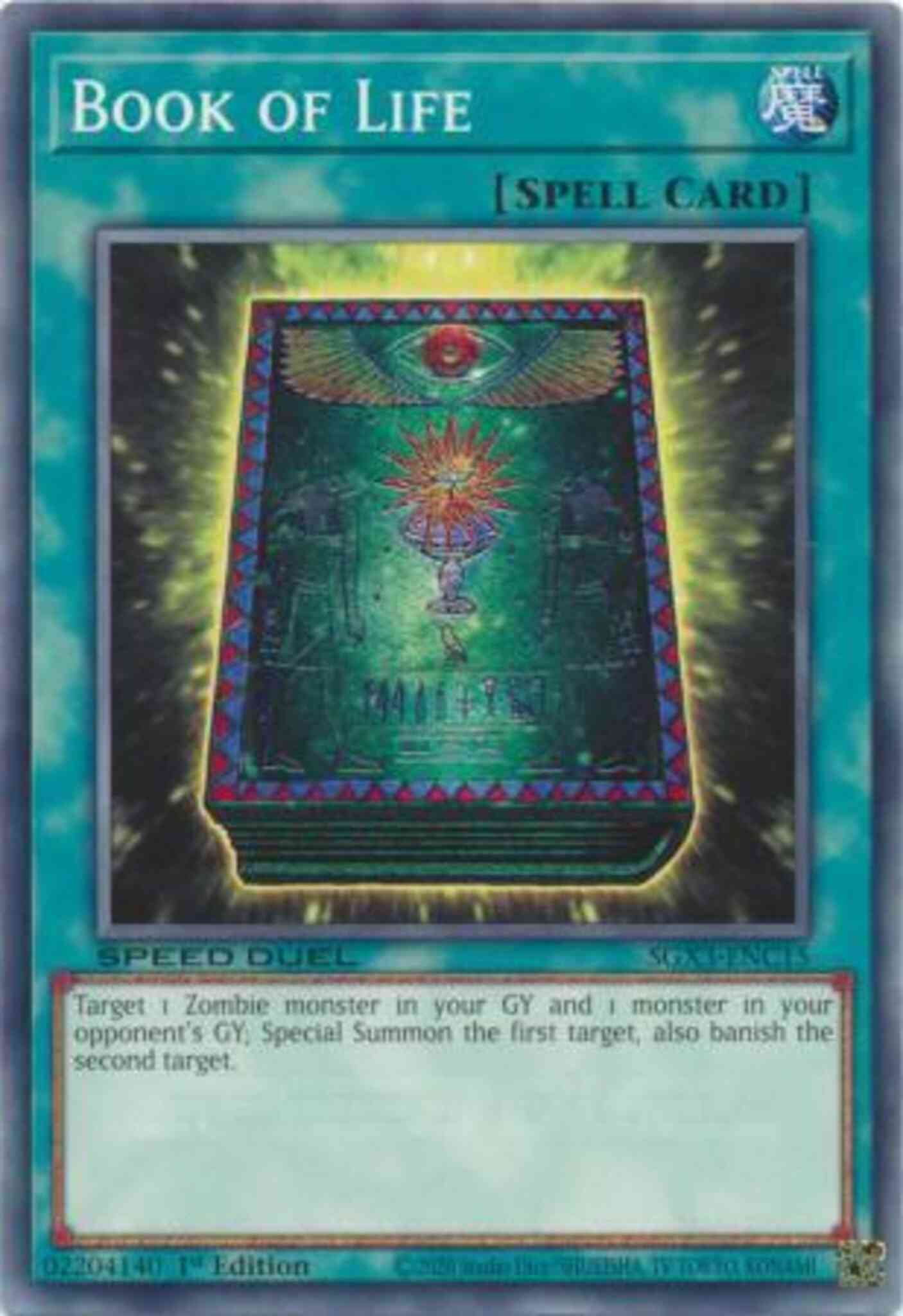 Yu-Gi-Oh! Book of Life - SGX3-ENC15 - Common - 1st Edition