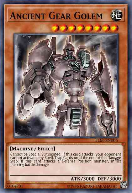 Yu-Gi-Oh! Ancient Gear Golem - BP02-EN035 - Mosaic Rare - 1st Edition