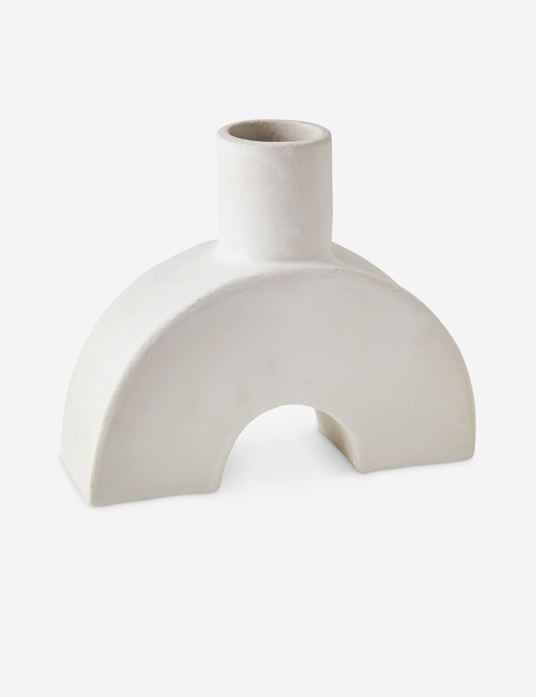 Lulu and Georgia Jumelle Decorative Vase – White