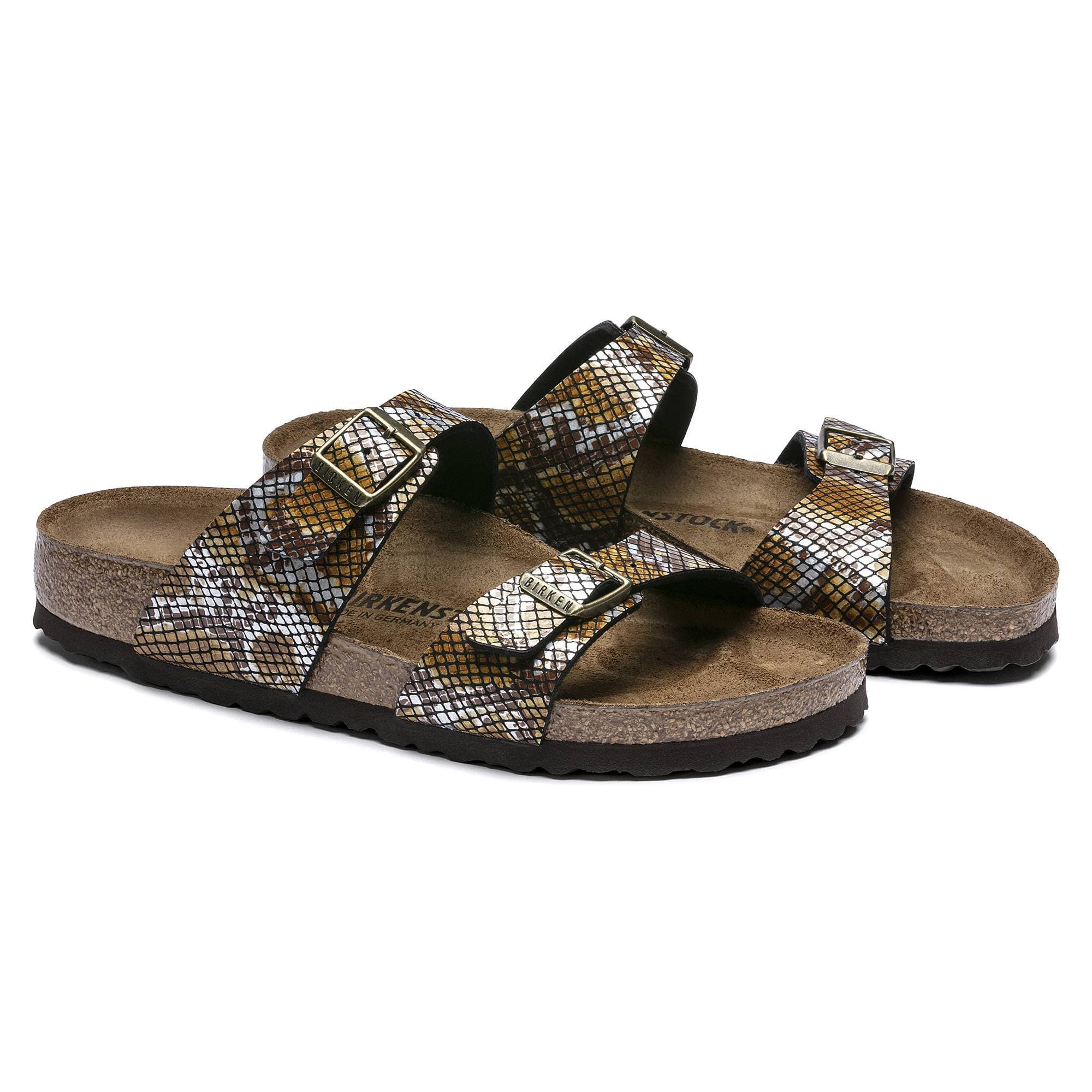 Birkenstock Sydney Micro Fibre – Brown Brown/Python Brown - view 3