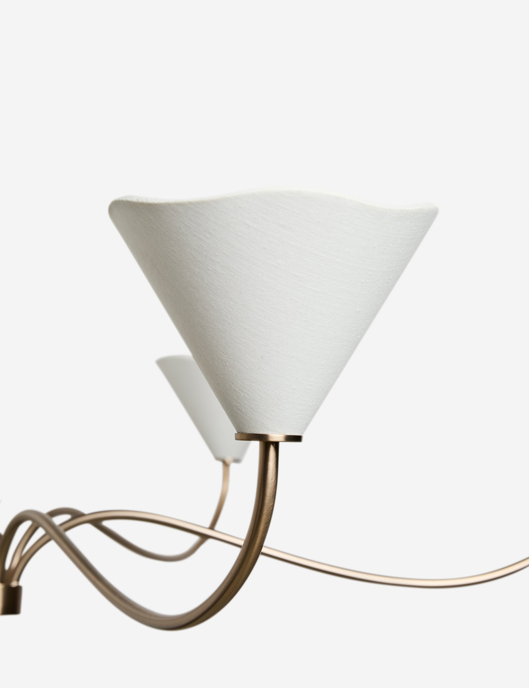 Lulu and Georgia Loana Chandelier – Satin Brass - view 6