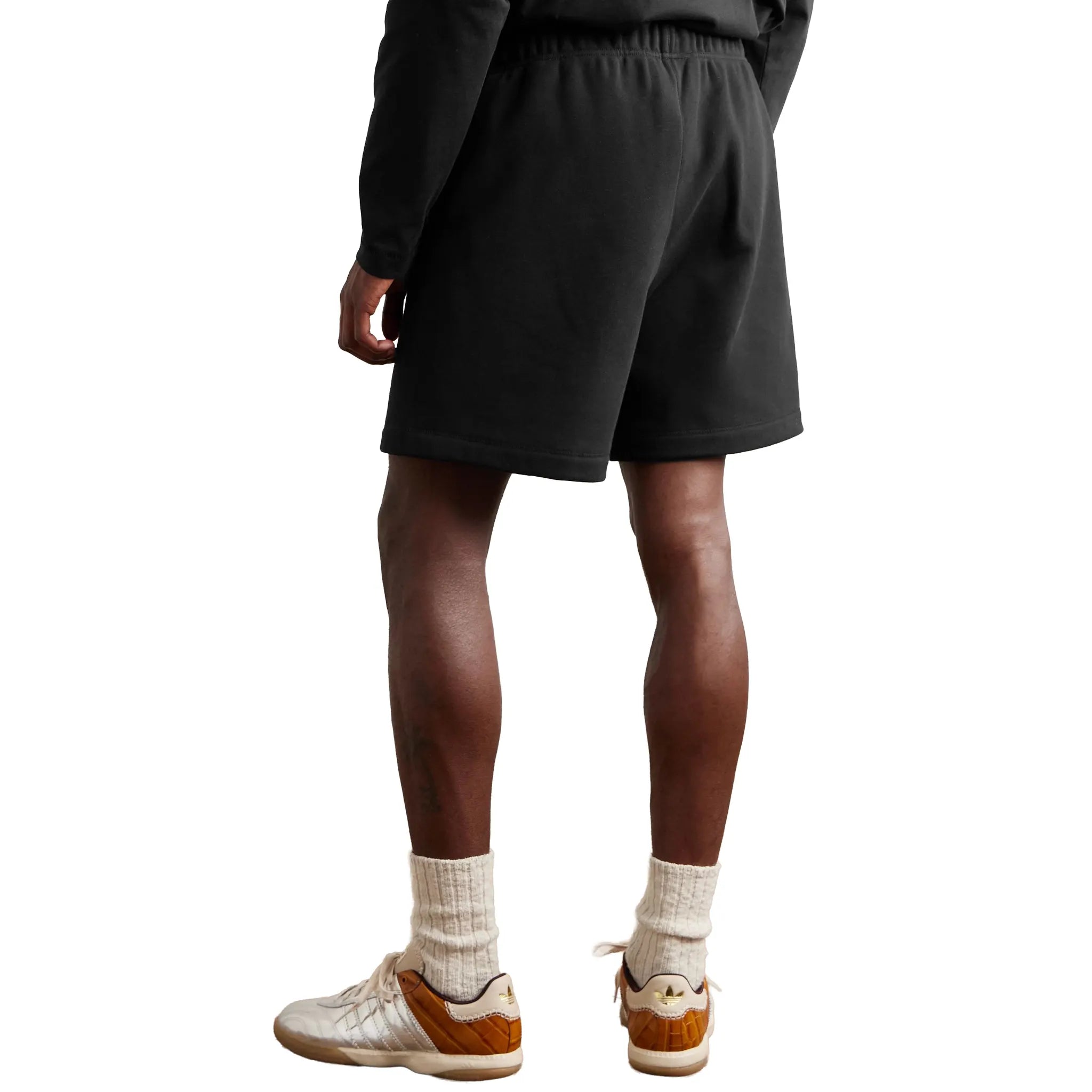 Fear Of God Essentials Classic Jet Black Shorts (SS24) - view 2