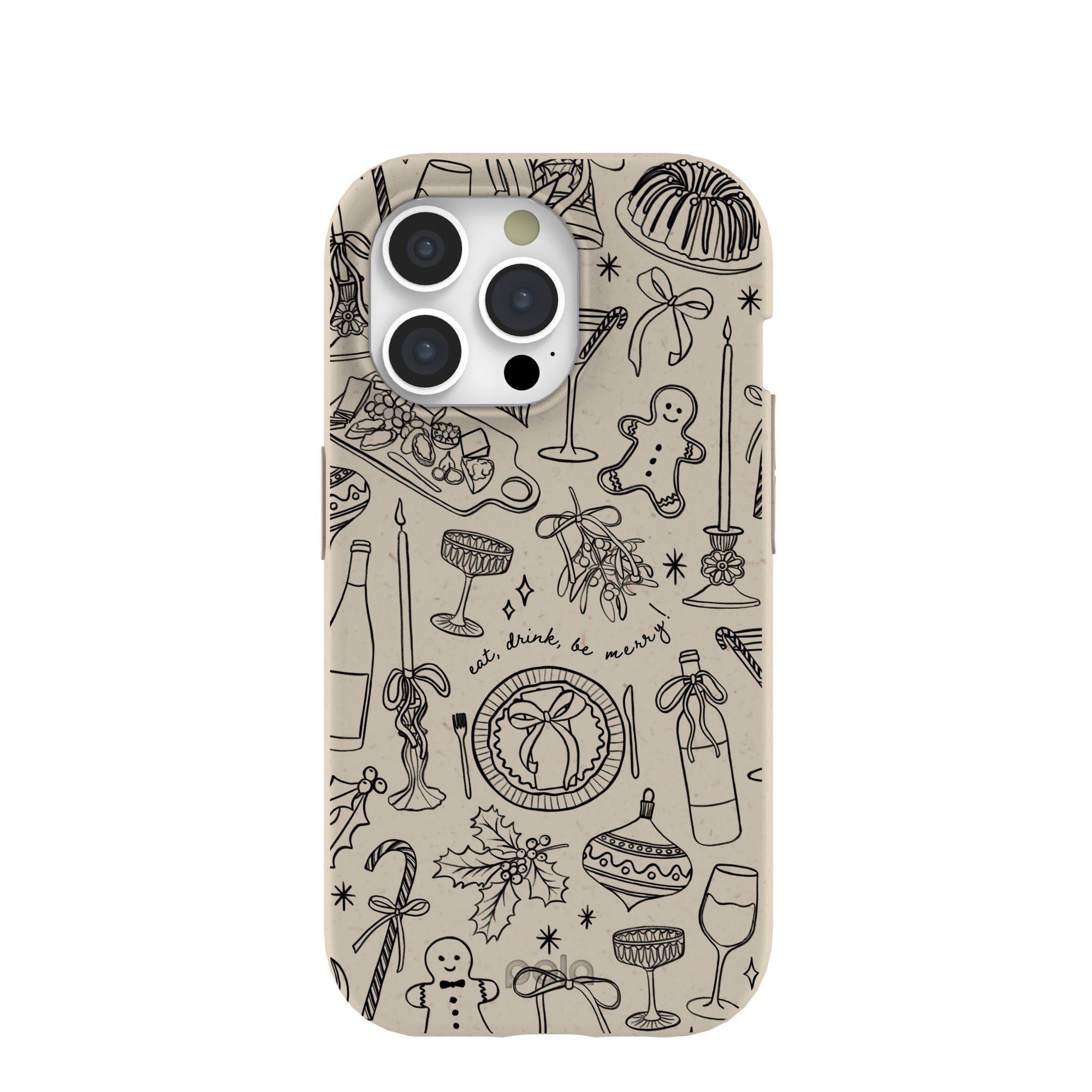 Pela Case London Fog Holiday Dinner Party iPhone 15 Pro Case